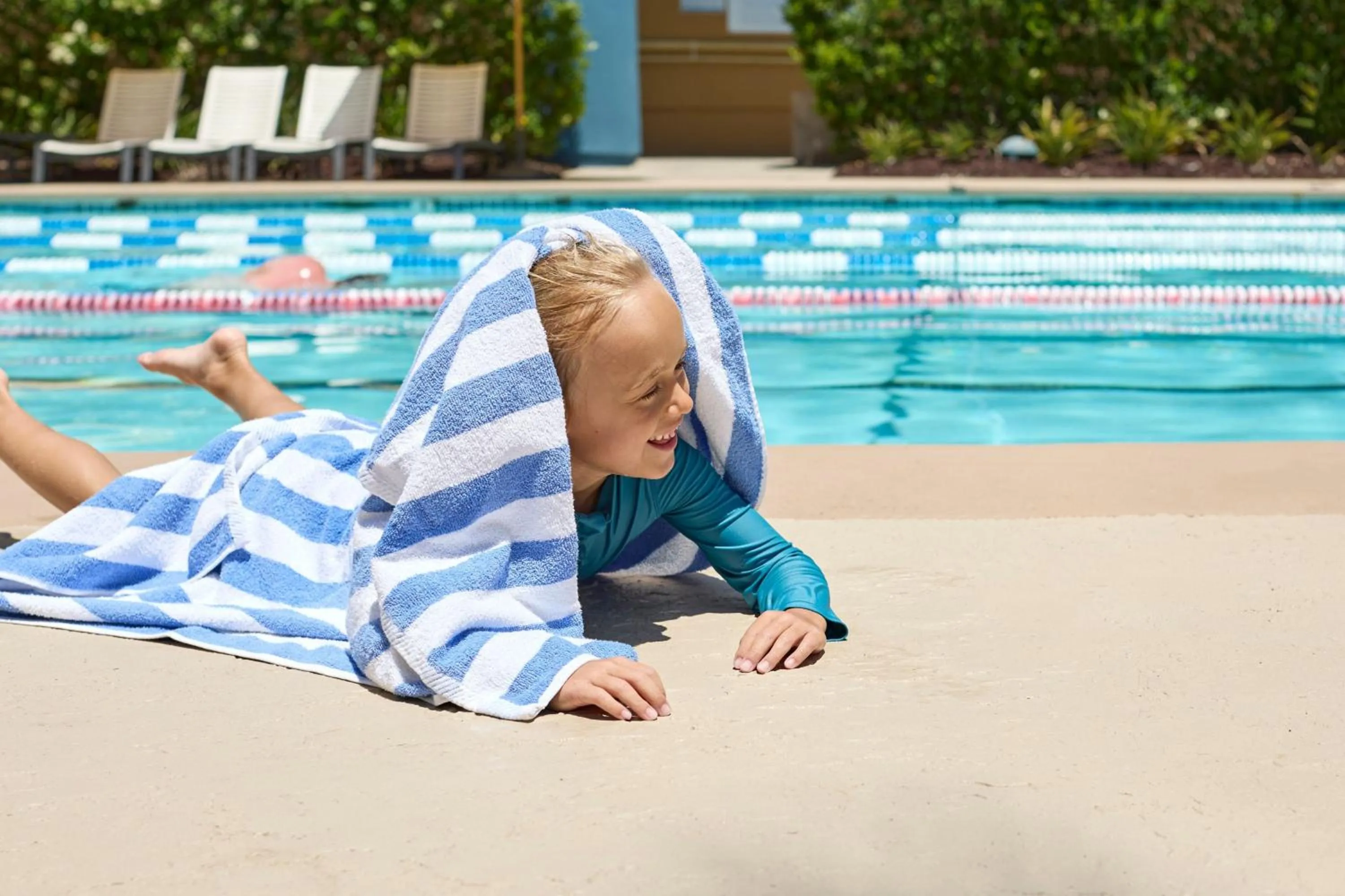Swimming pool in Renaissance ClubSport Aliso Viejo Laguna Beach Hotel