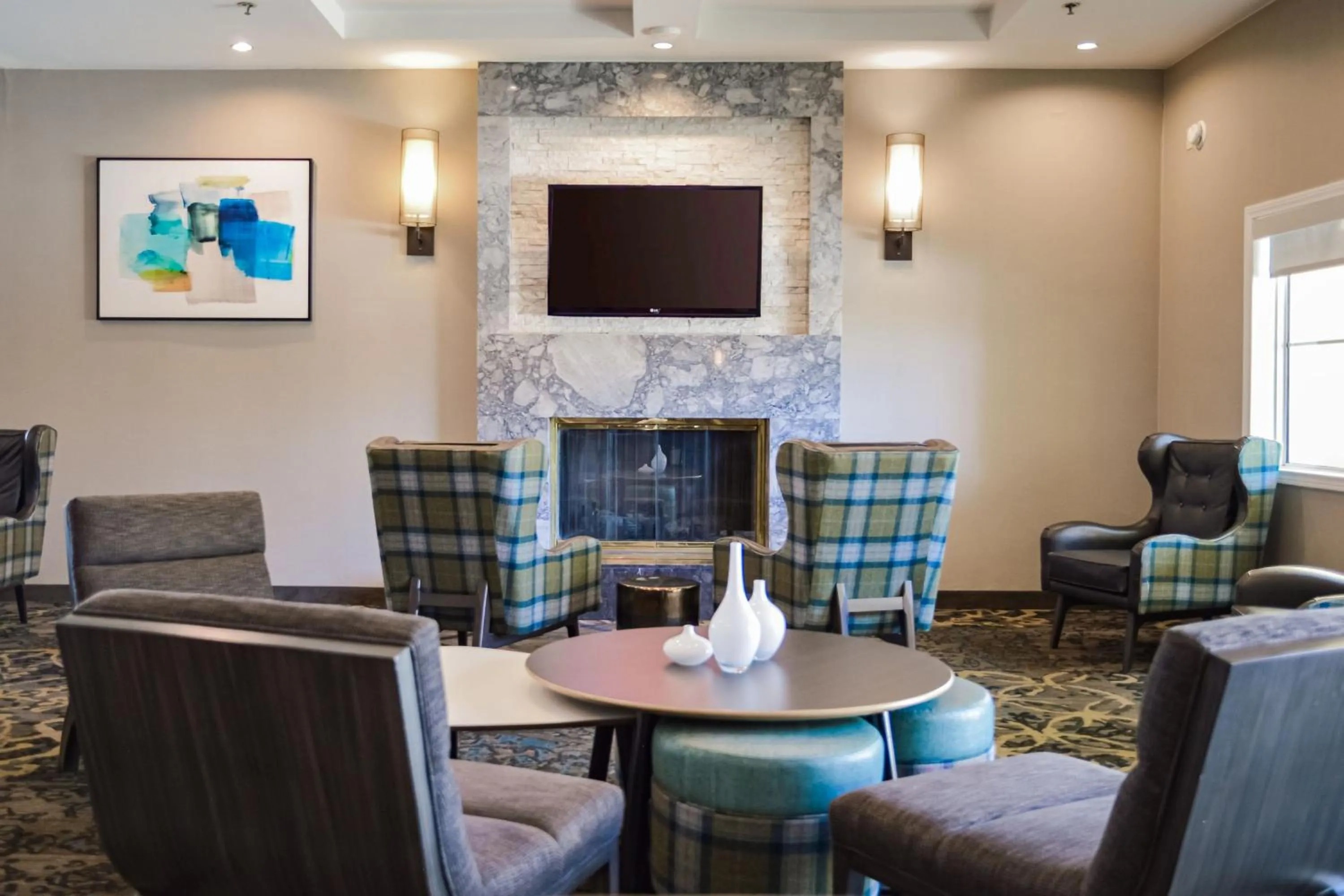 Lobby or reception in Residence Inn La Mirada Buena Park