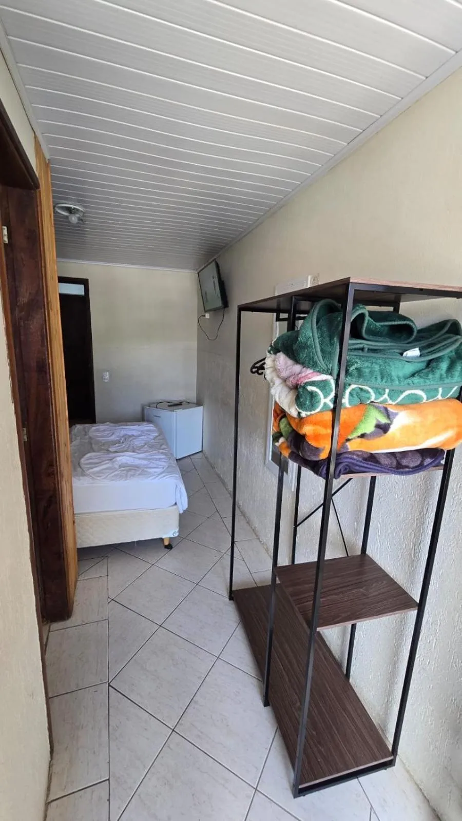 Bed in Pousada Miniférico