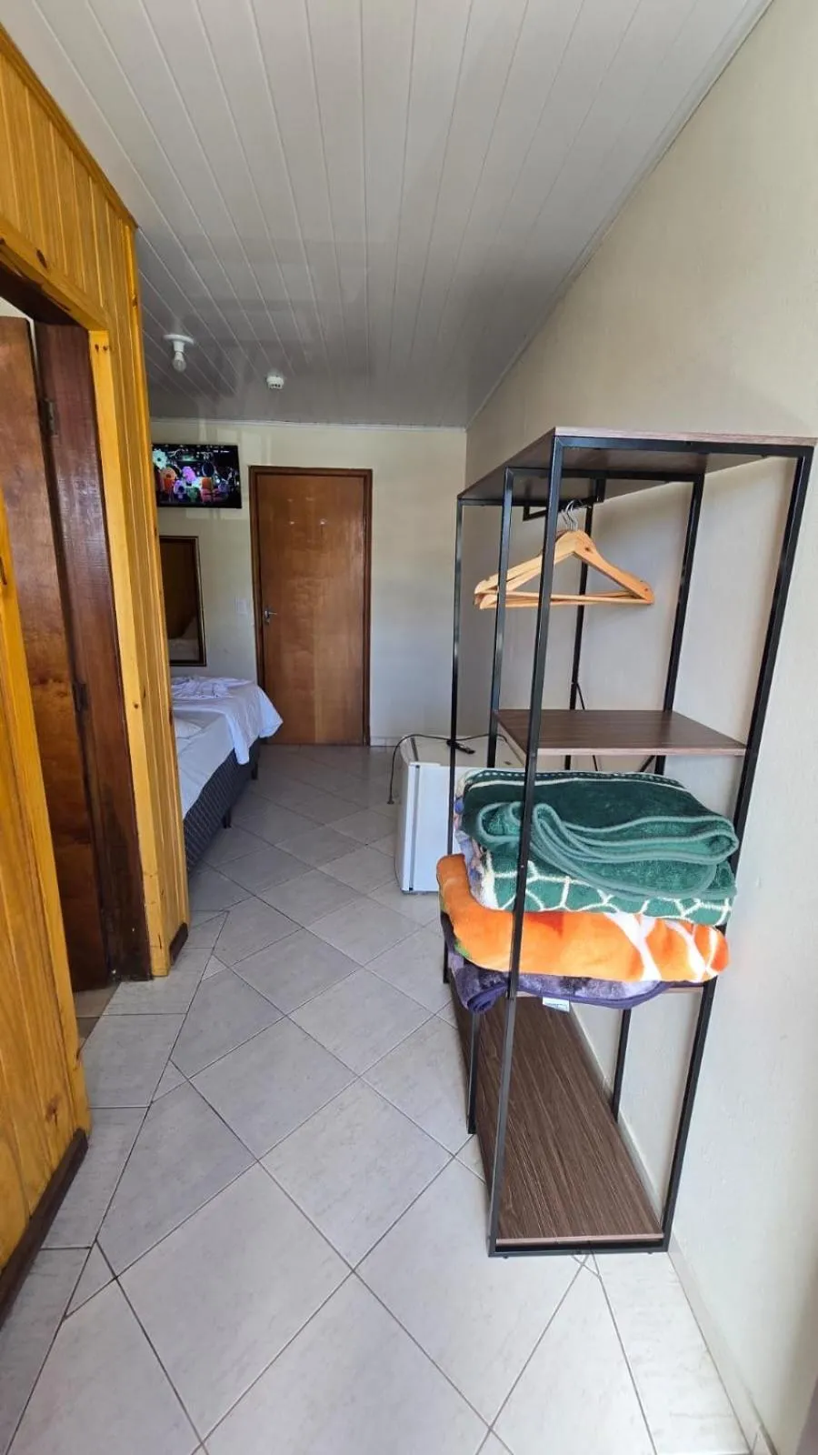 Bed in Pousada Miniférico