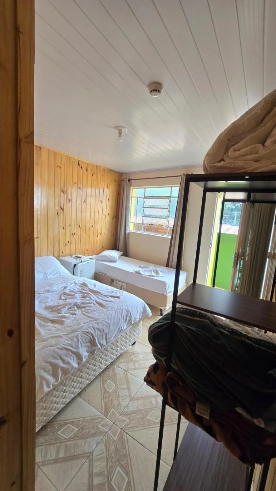 Bed in Pousada Miniférico
