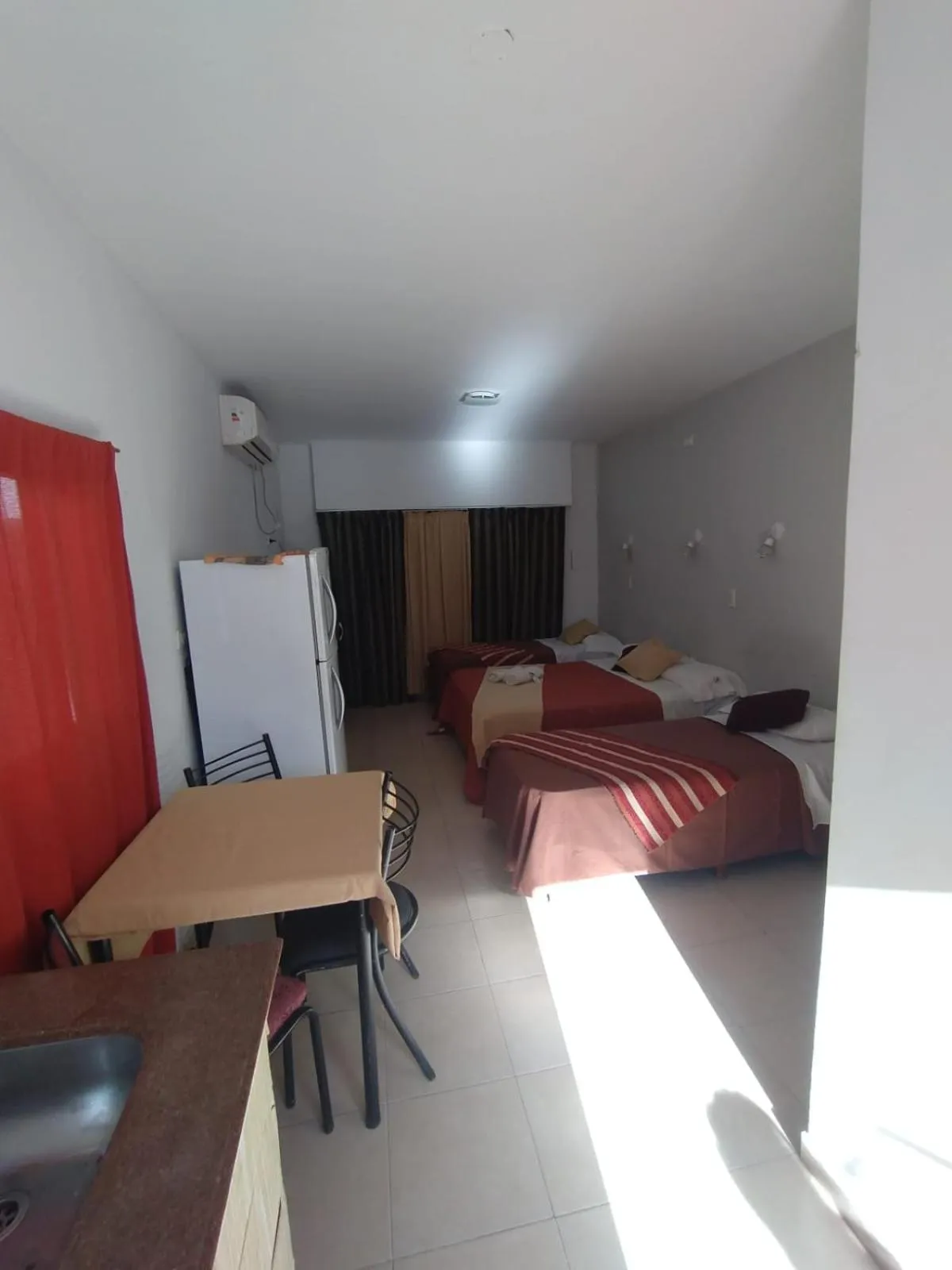 Bed in San Remo Resort Hotel