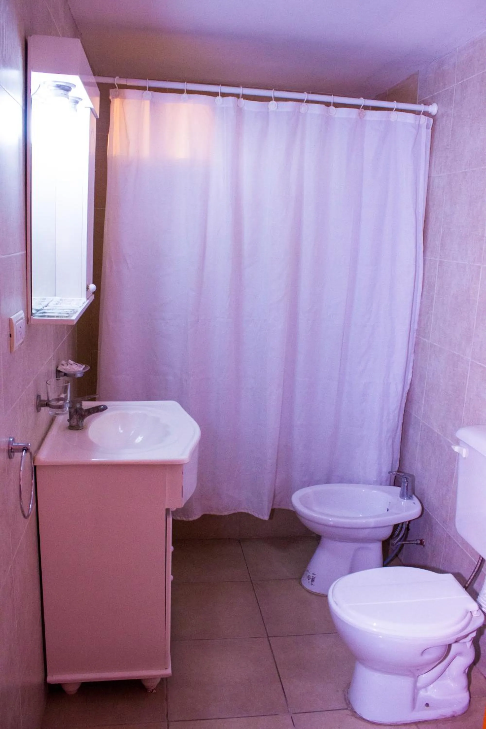 Shower in San Remo Resort Hotel