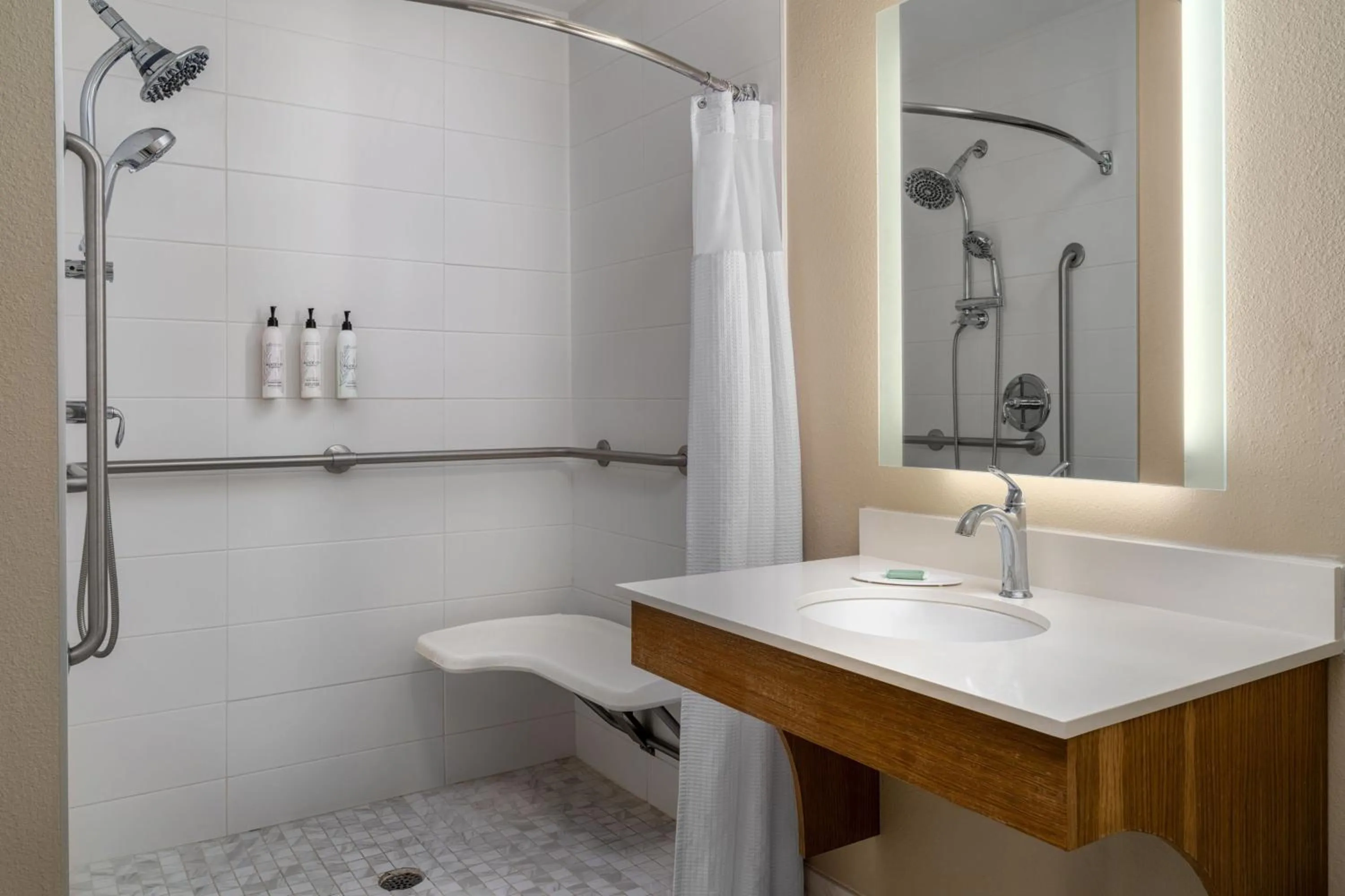 Bathroom in SpringHill Suites Sarasota Bradenton