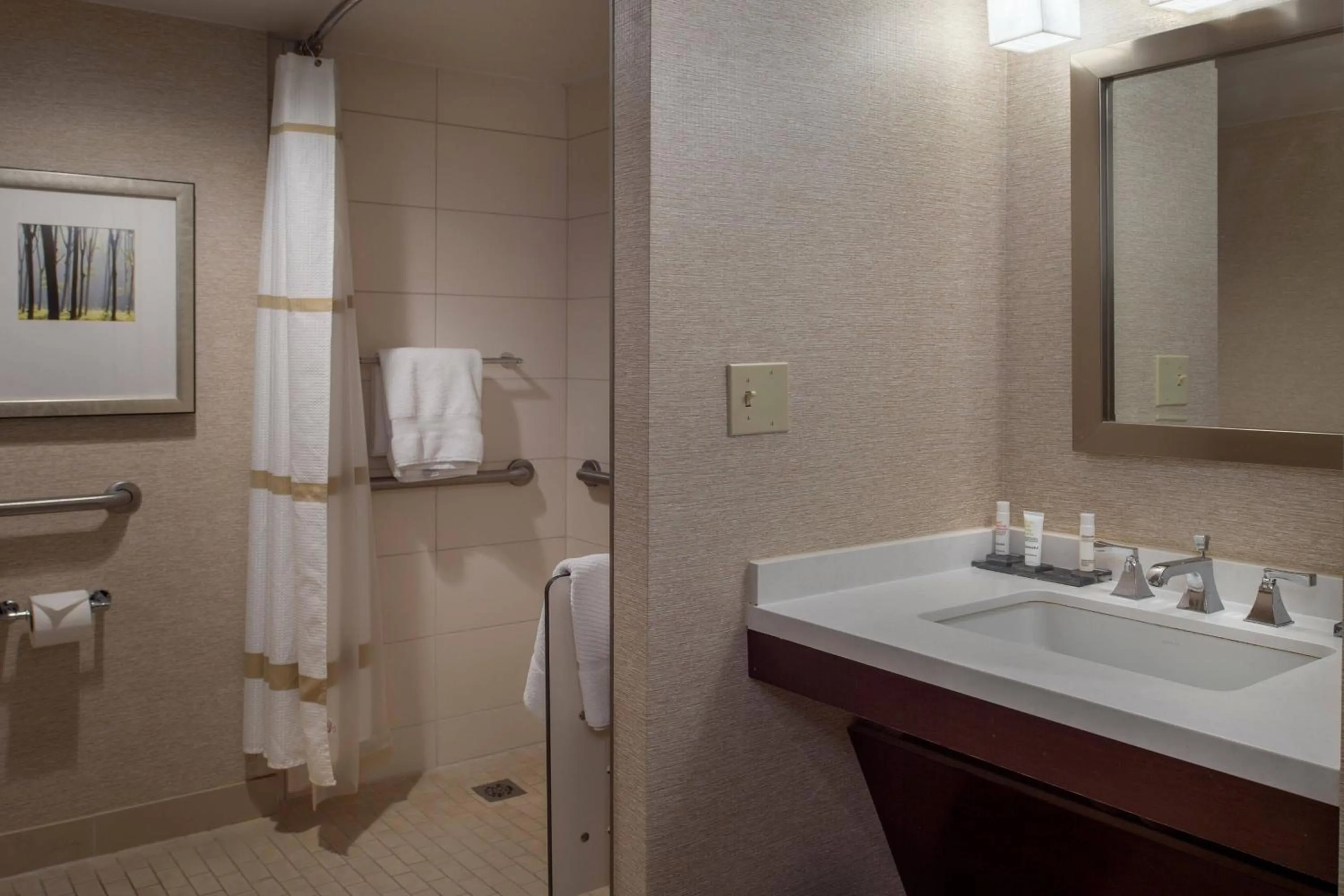 Bathroom in Marriott St. Louis West