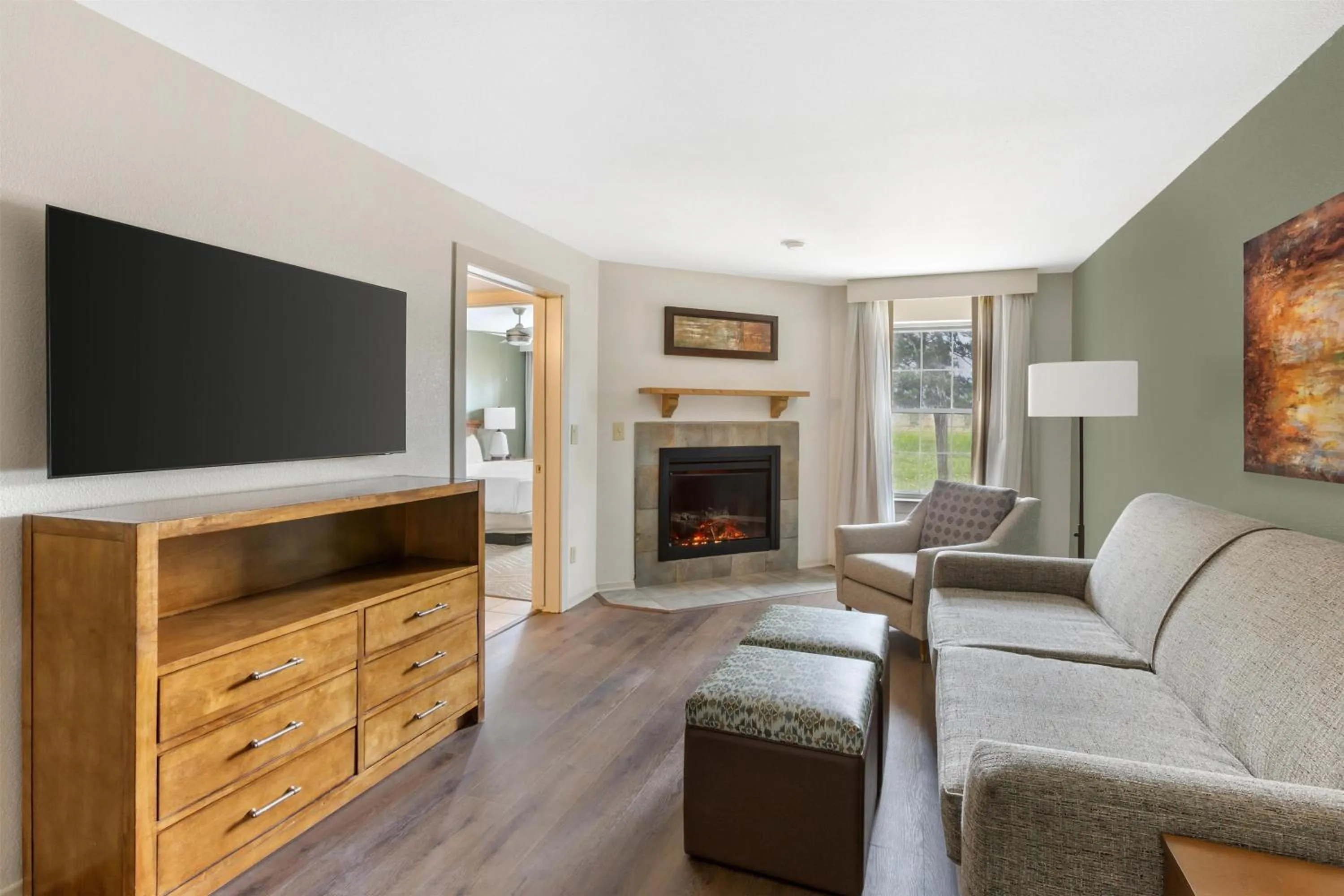 Living room in Hilton Vacation Club Villas de Santa Fe