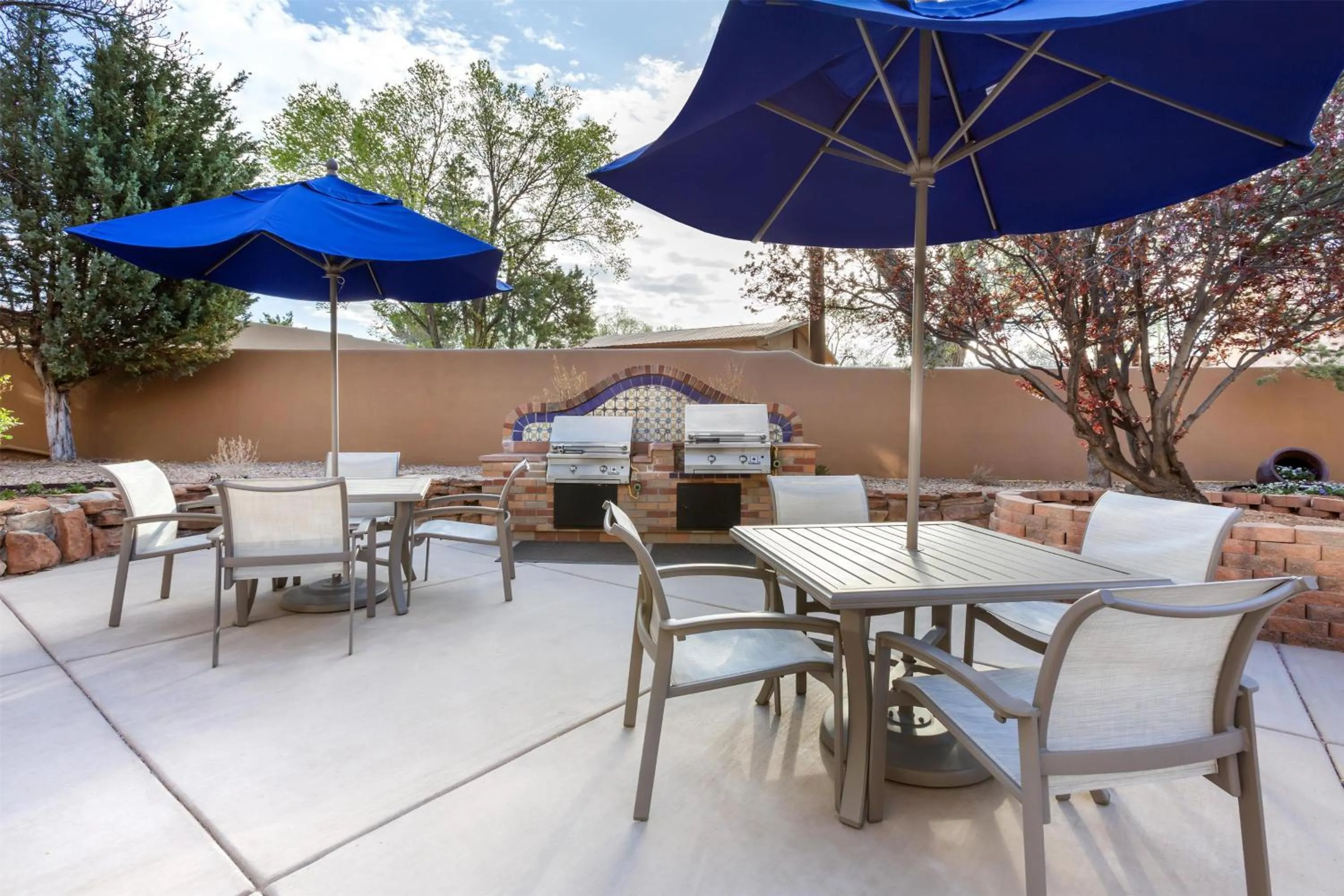 Patio in Hilton Vacation Club Villas de Santa Fe