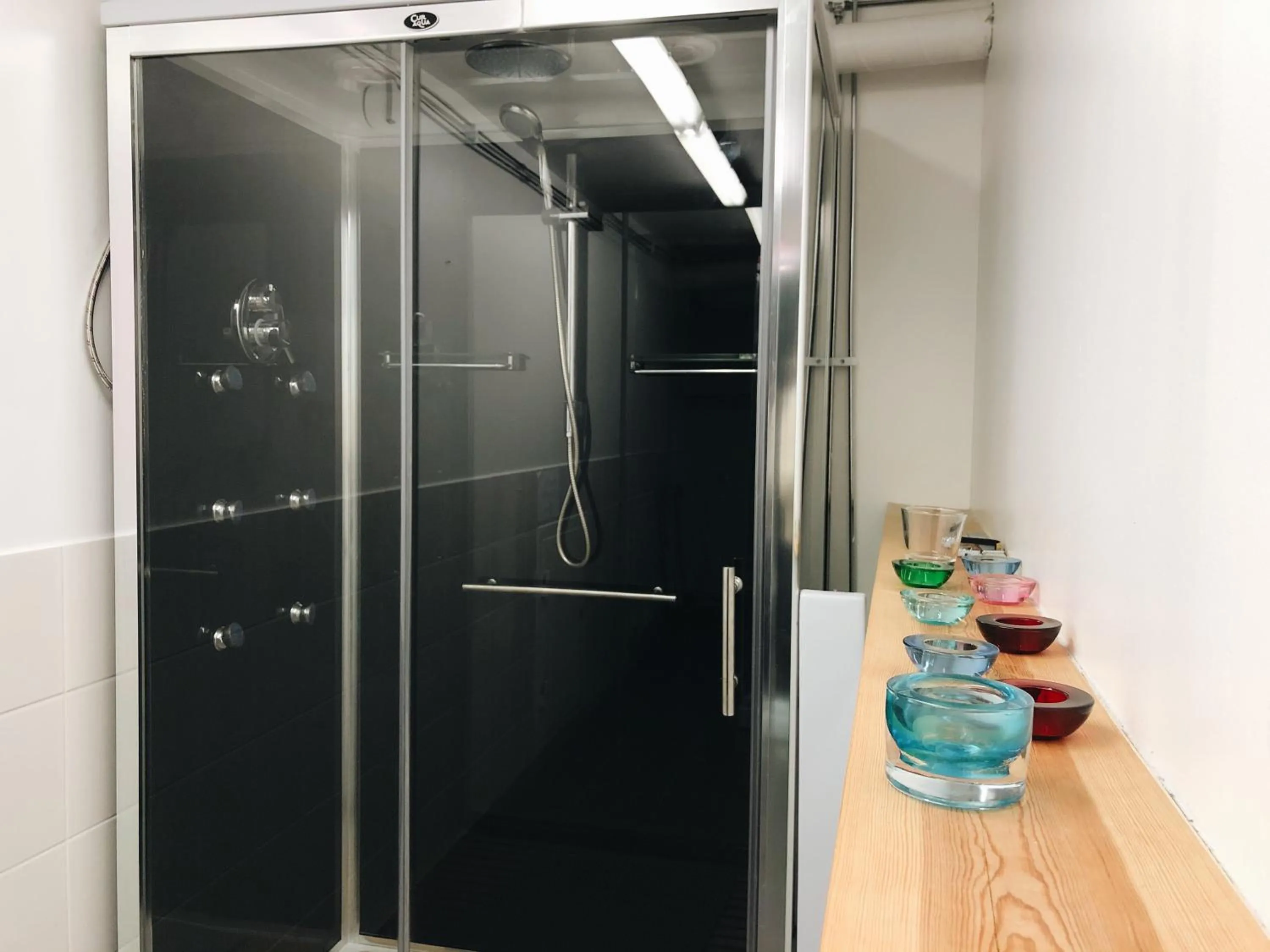 Shower in Spirans Rum och Logi