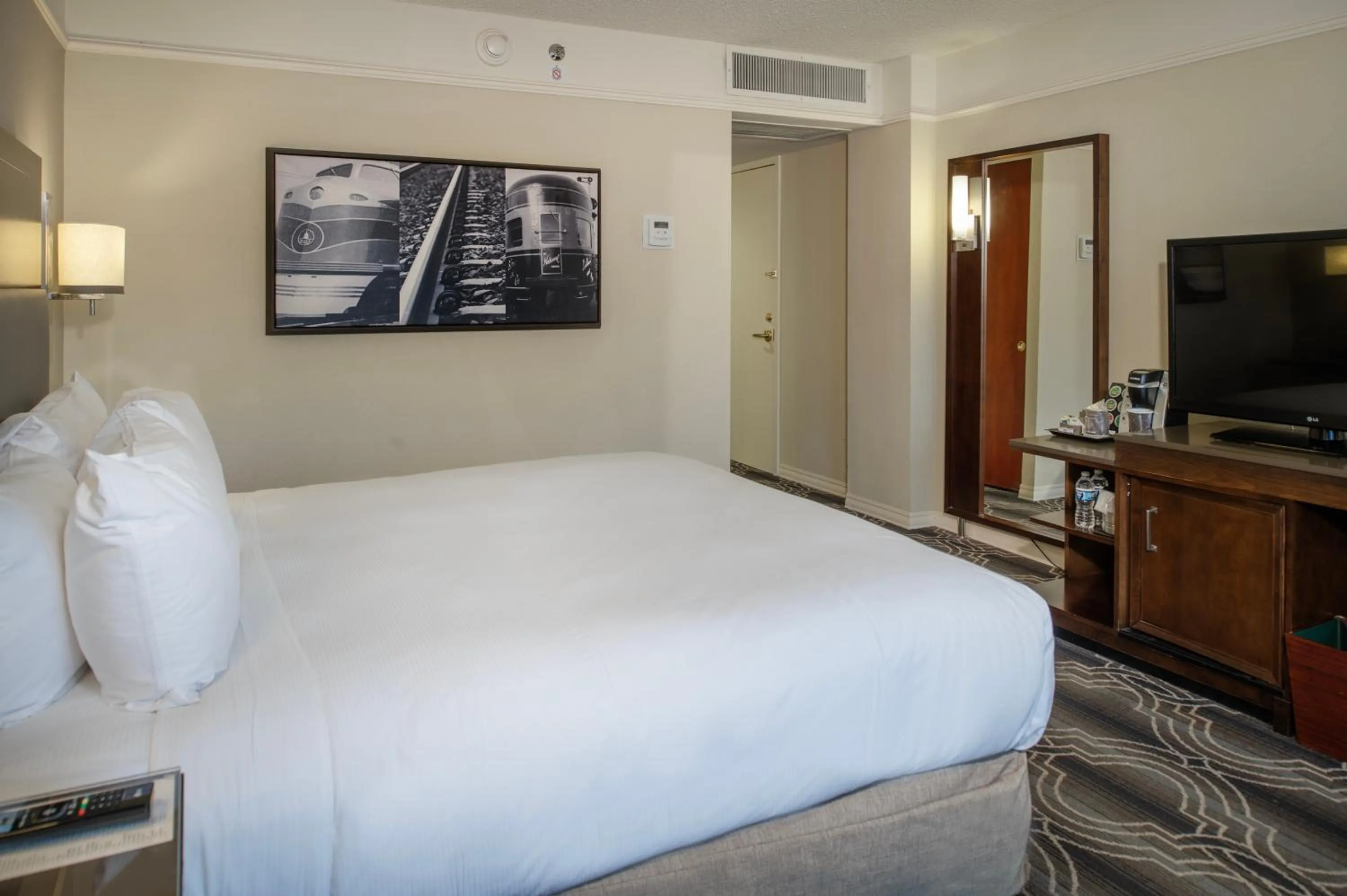 Bed in St. Louis Union Station Hotel, Curio Collection by Hilton