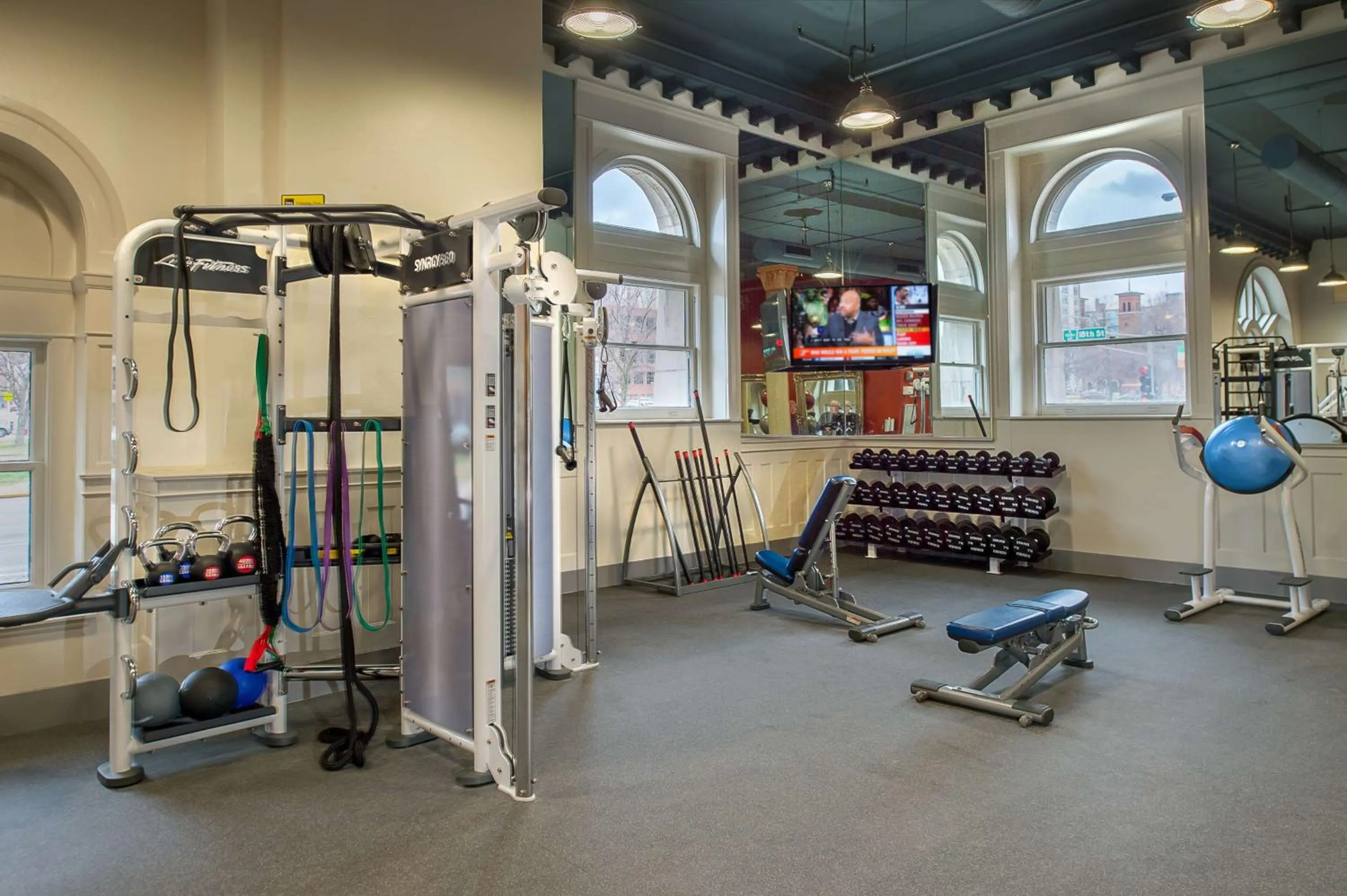Fitness centre/facilities in St. Louis Union Station Hotel, Curio Collection by Hilton