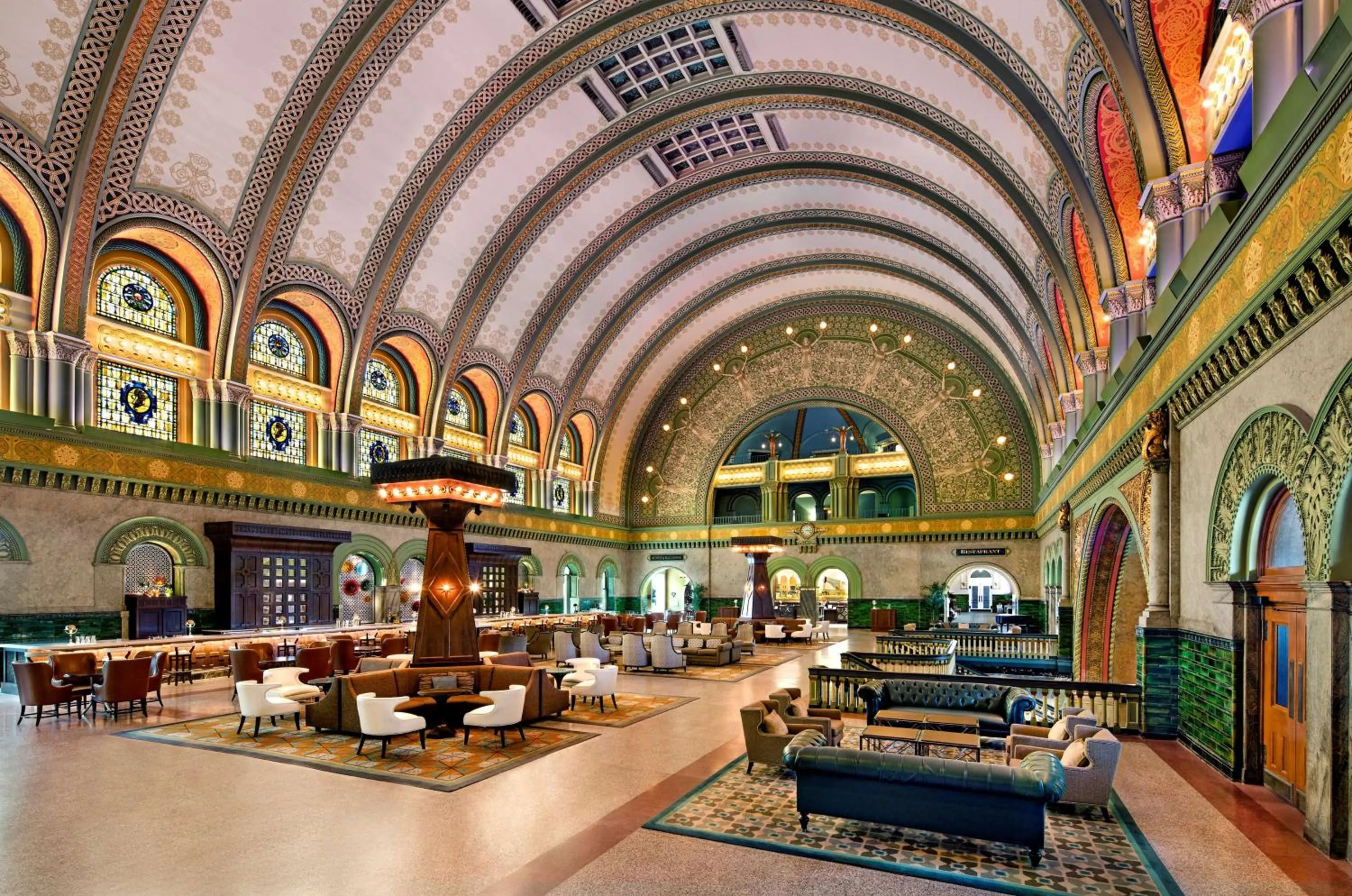 Lobby or reception in St. Louis Union Station Hotel, Curio Collection by Hilton