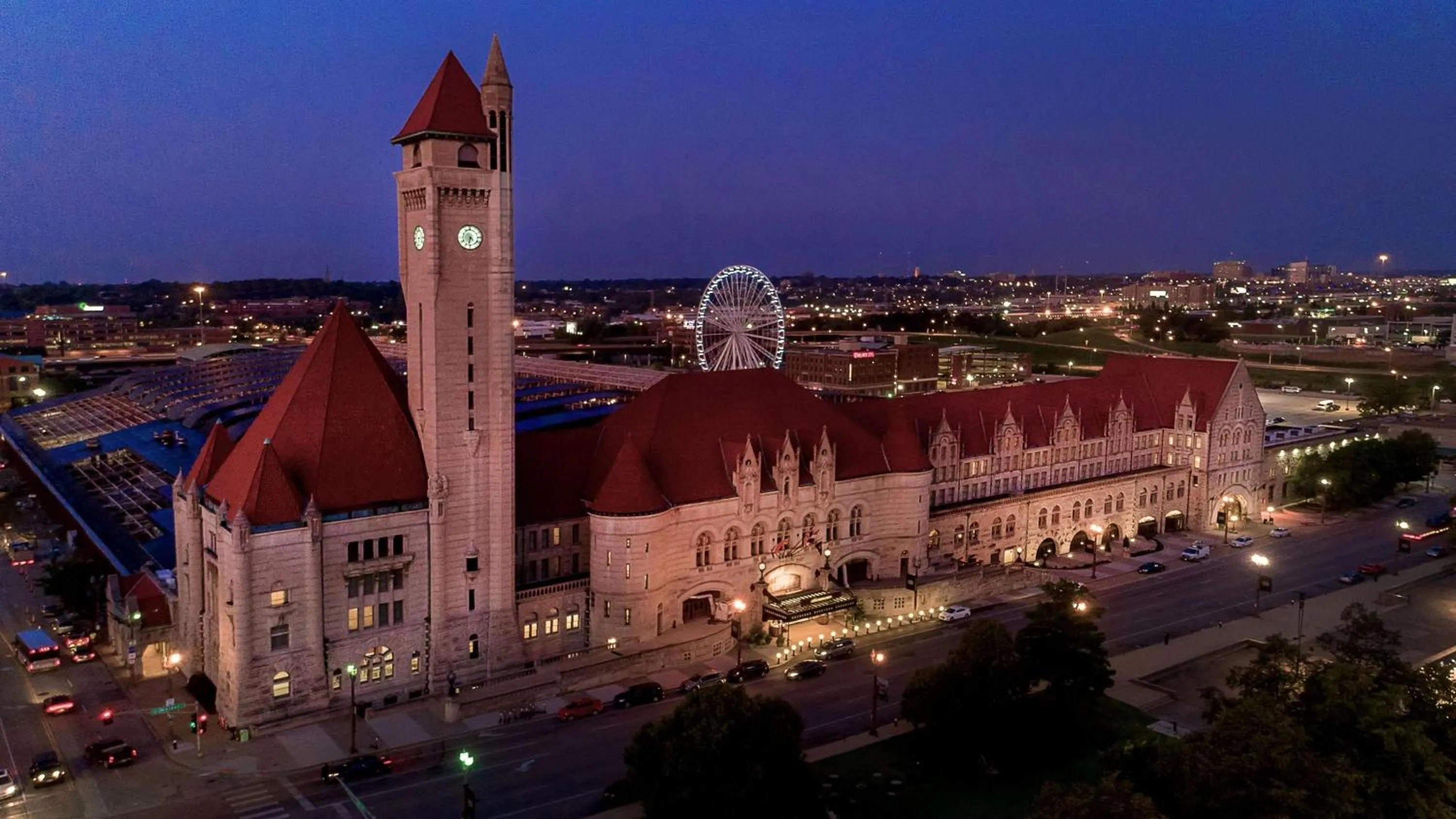 Property building in St. Louis Union Station Hotel, Curio Collection by Hilton