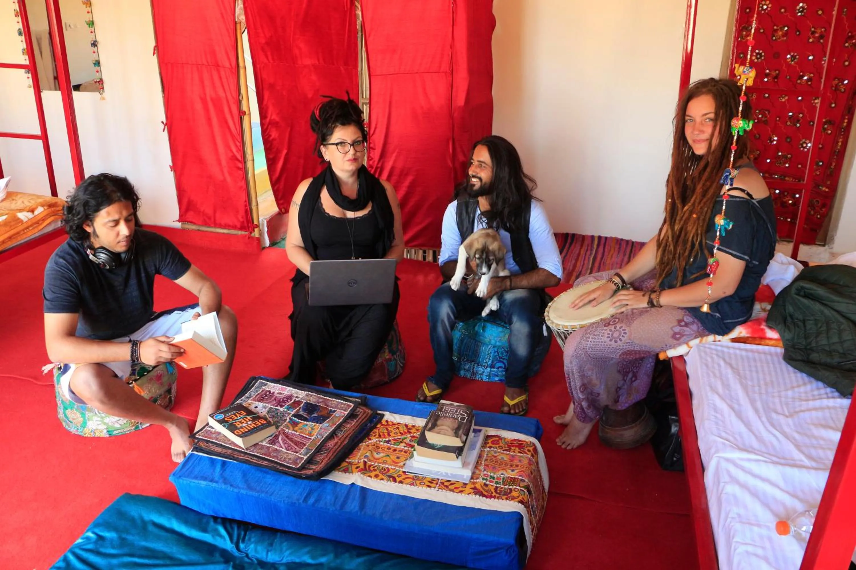 Game Room in Blue Eye Hostel