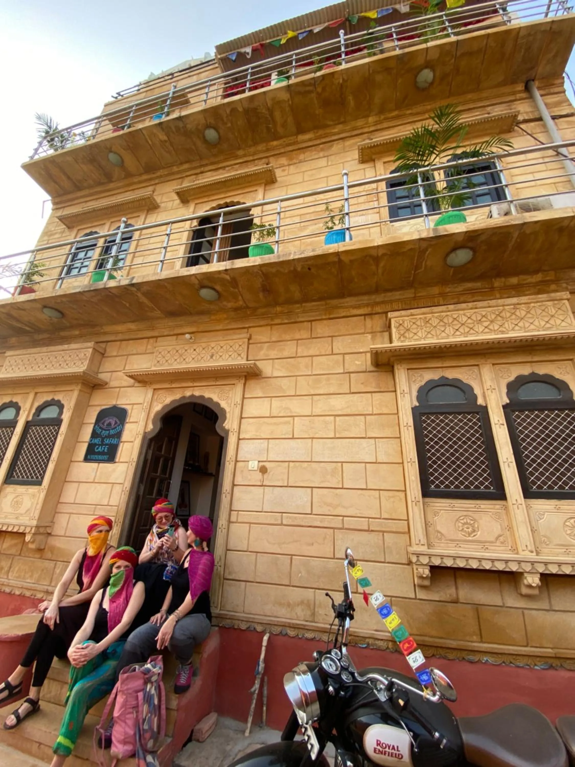 Property building in Blue Eye Hostel