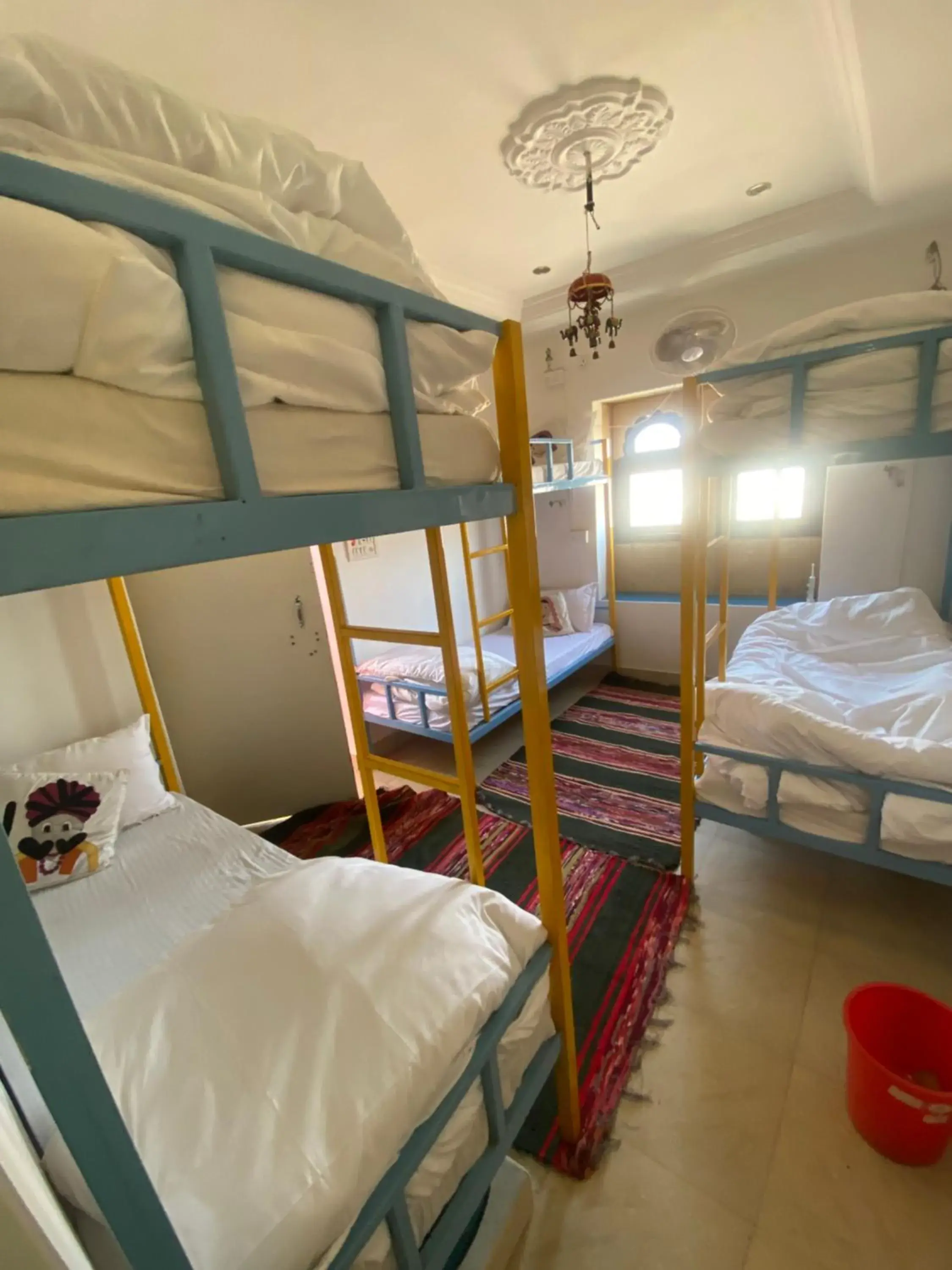 Bed in 6-Bed Mixed Dormitory Room in Blue Eye Hostel Bed in 6-Bed Mixed Dormitory Room in Blue Eye Hostel