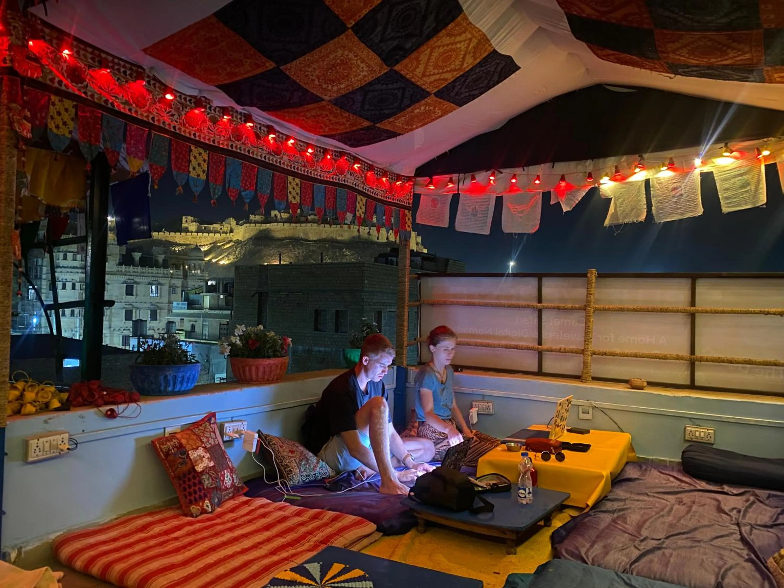 Night in Blue Eye Hostel