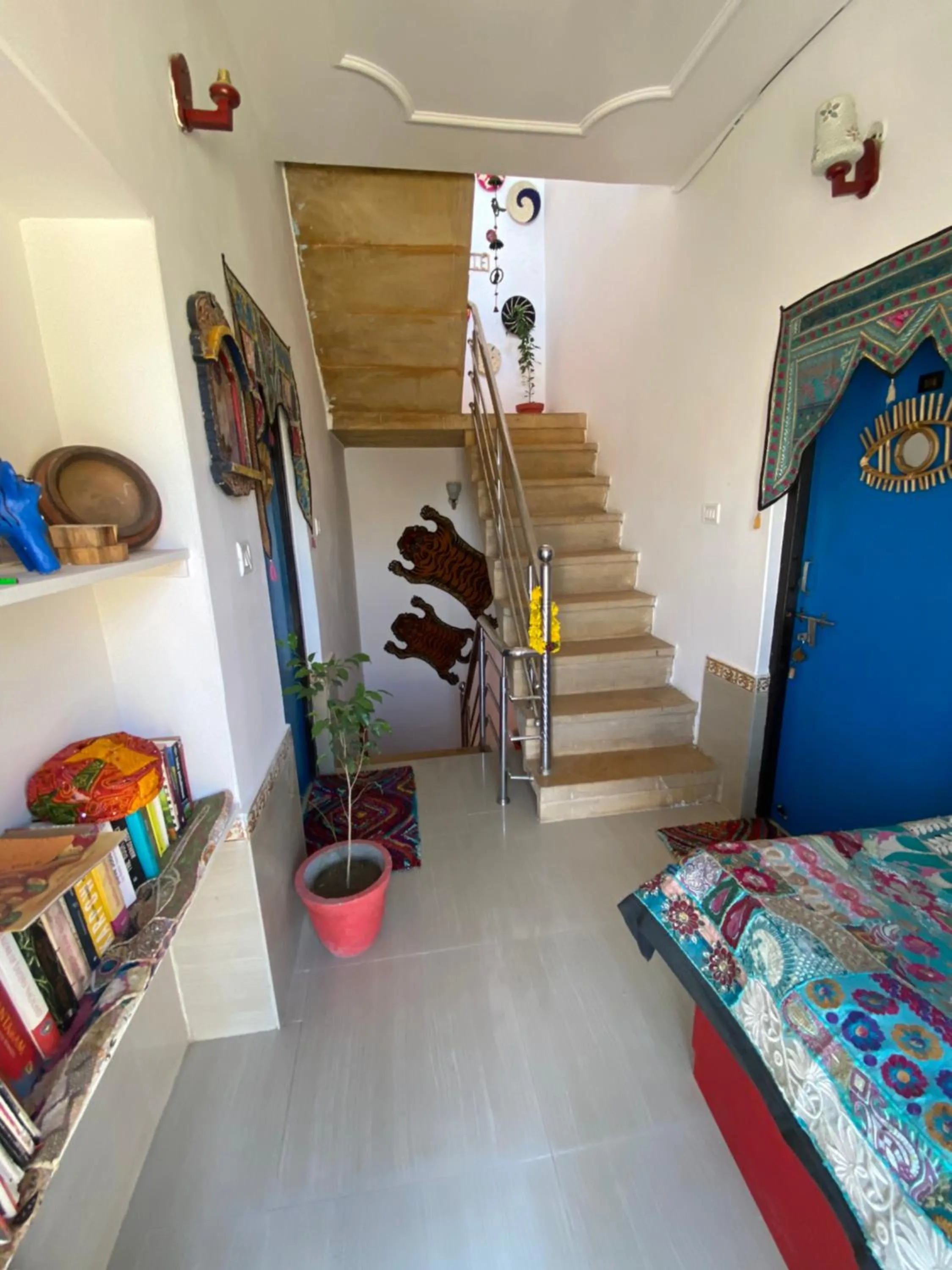 Lobby or reception in Blue Eye Hostel