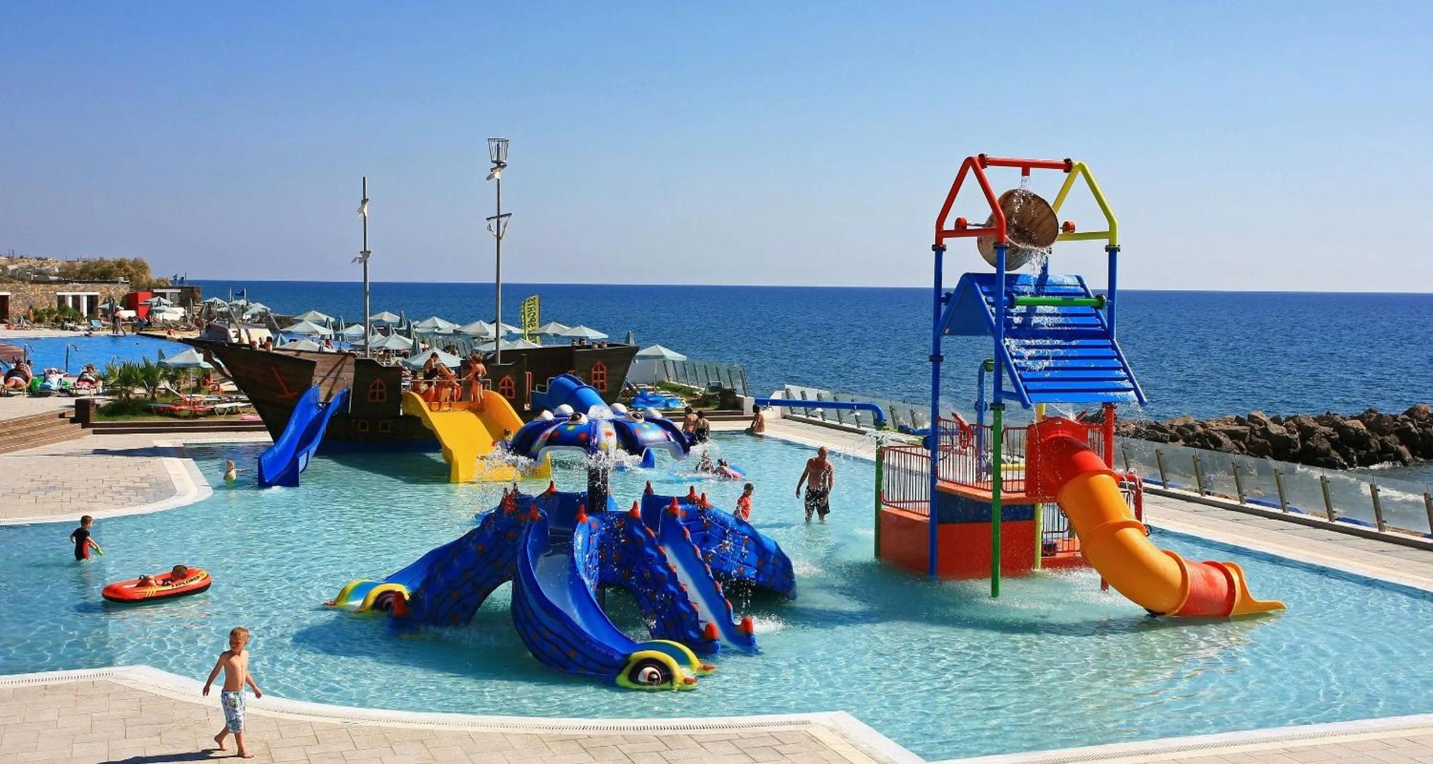 Children play ground in Petra Mare