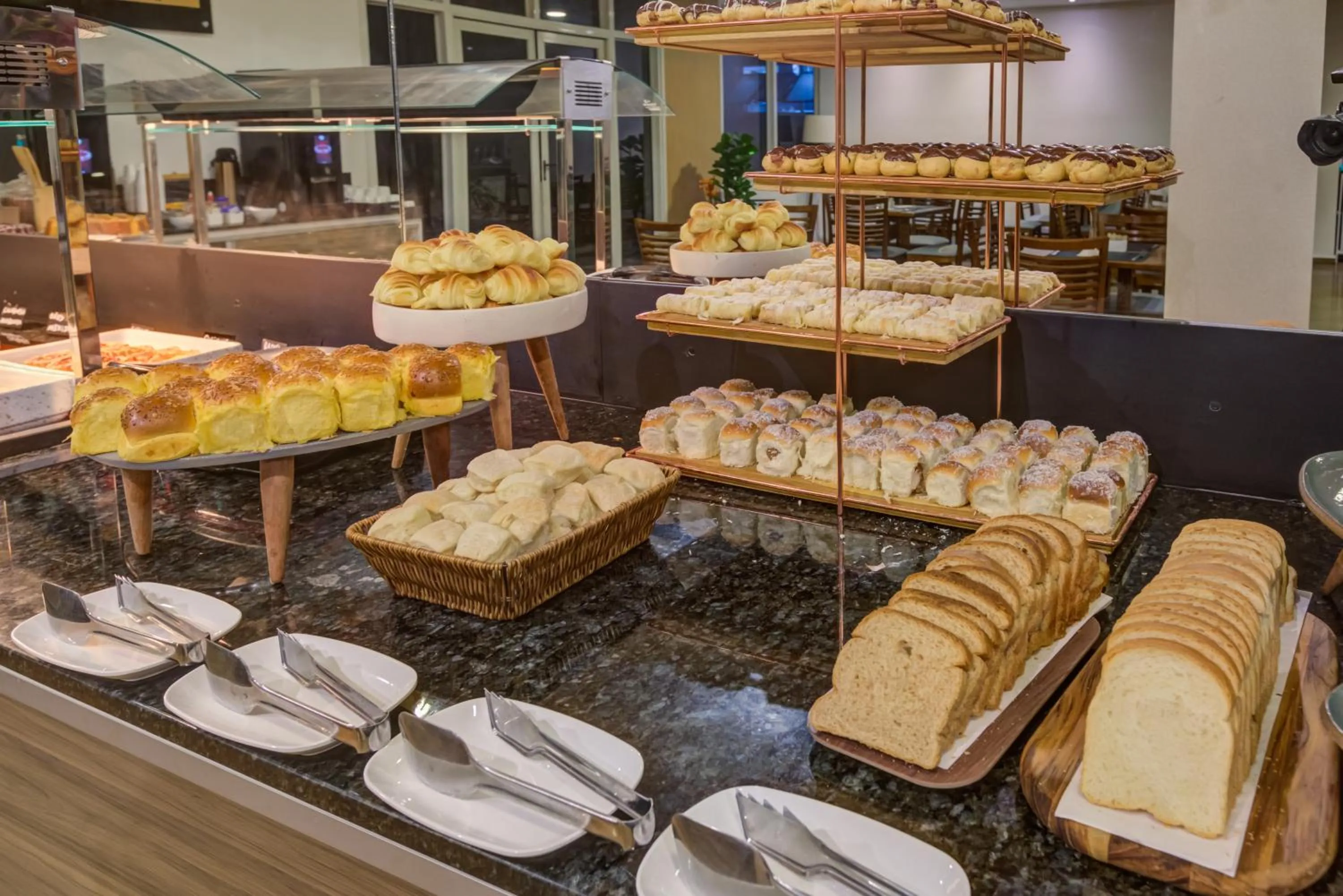 Buffet breakfast in Wyndham Sao Paulo Paulista