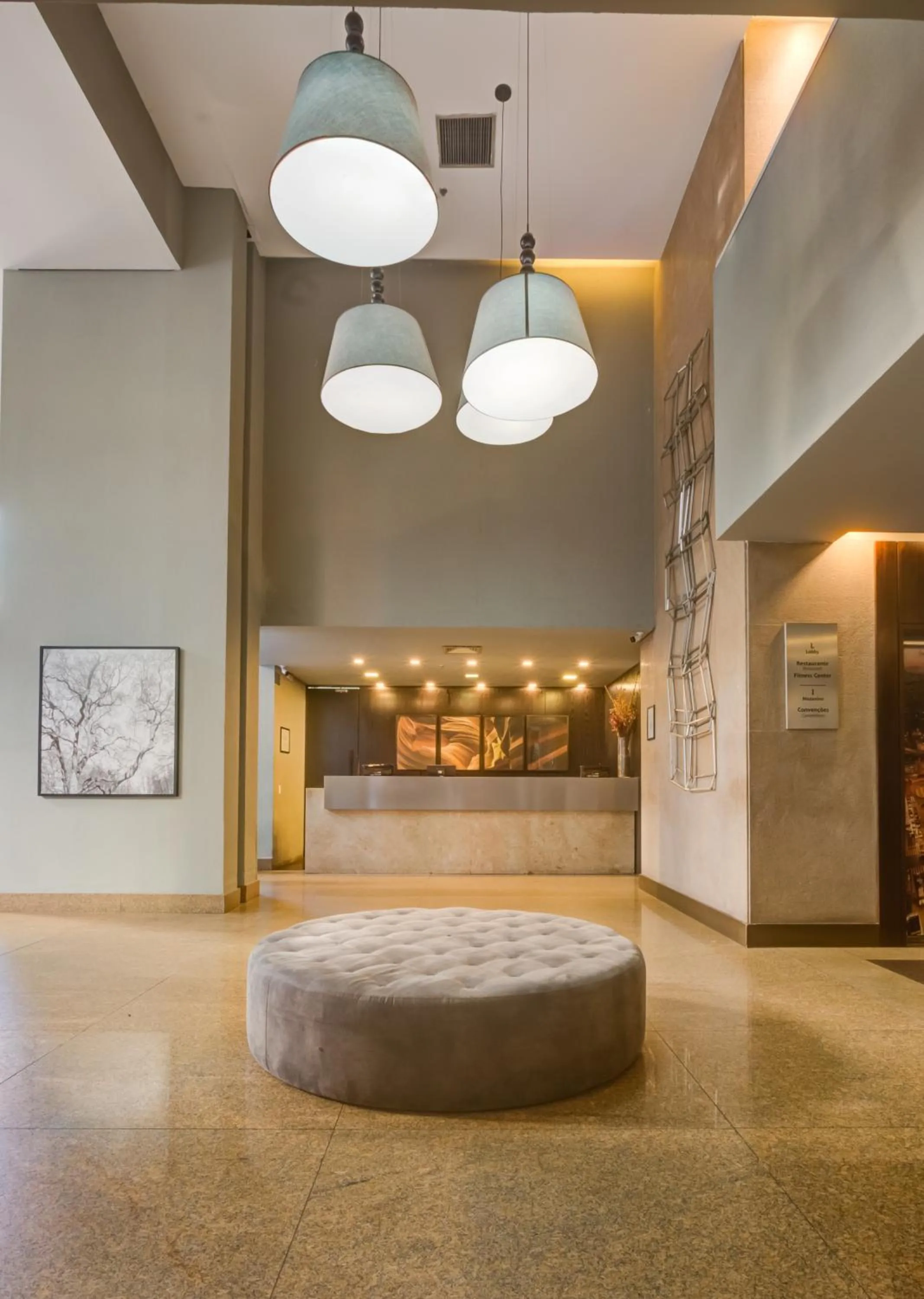 Lobby or reception, Bed in Wyndham Sao Paulo Paulista