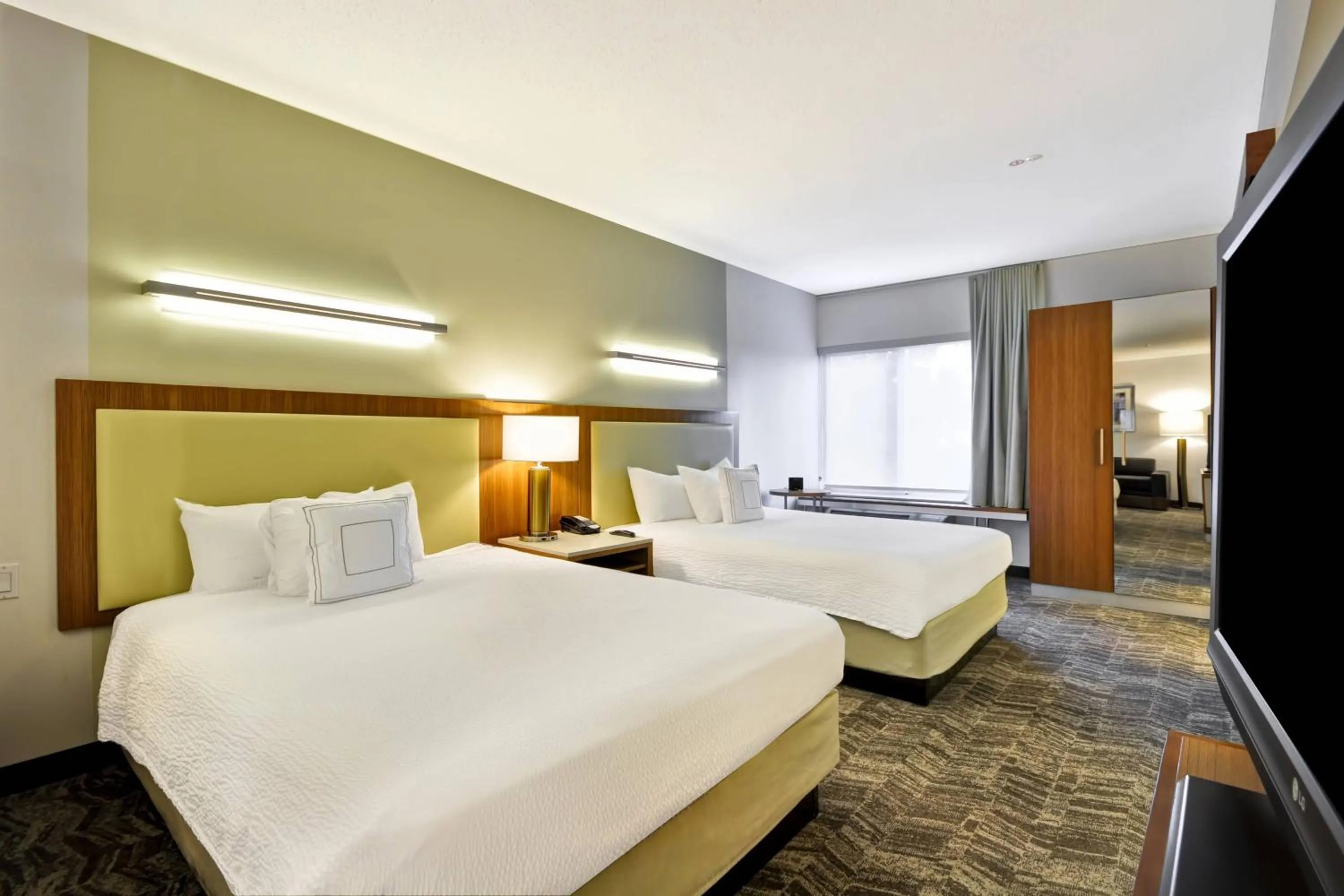 Photo of the whole room, Bed in SpringHill Suites Tallahassee Central