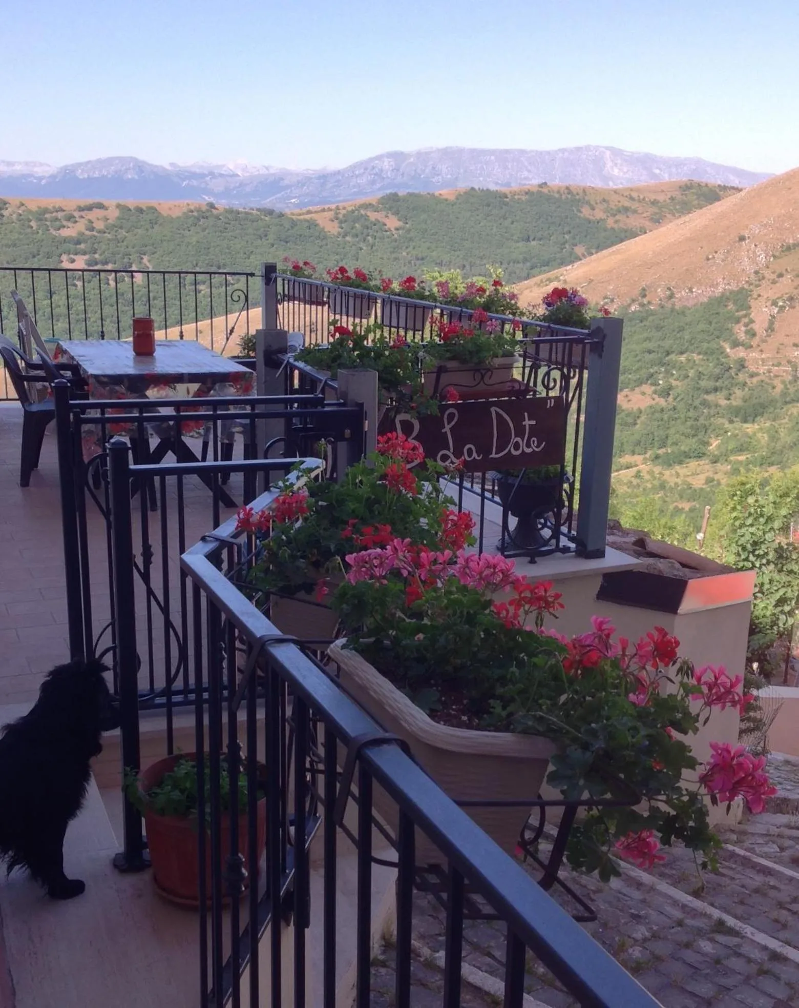Balcony/Terrace in La Dote