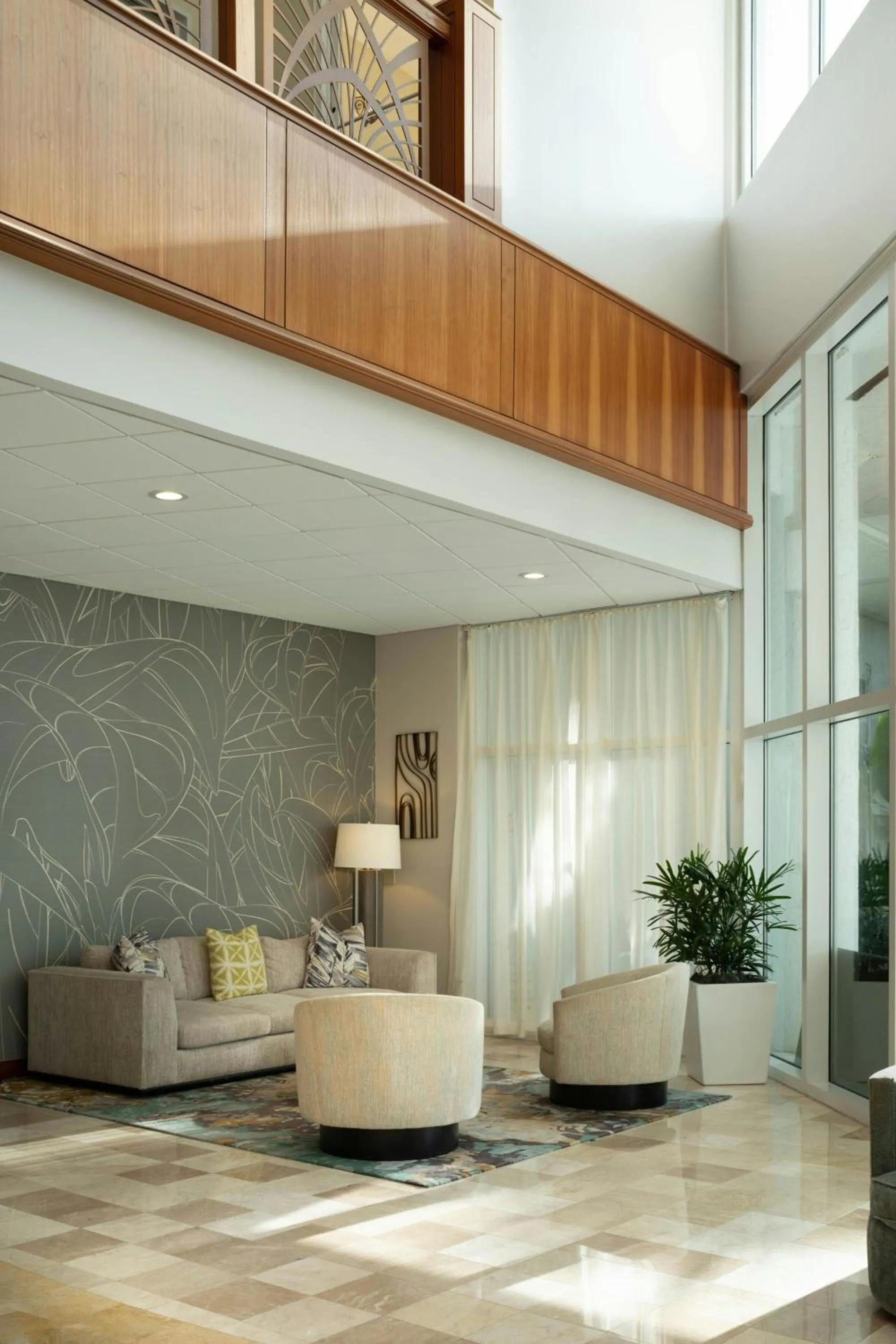 Lobby or reception in Clearwater Beach Marriott Resort on Sand Key