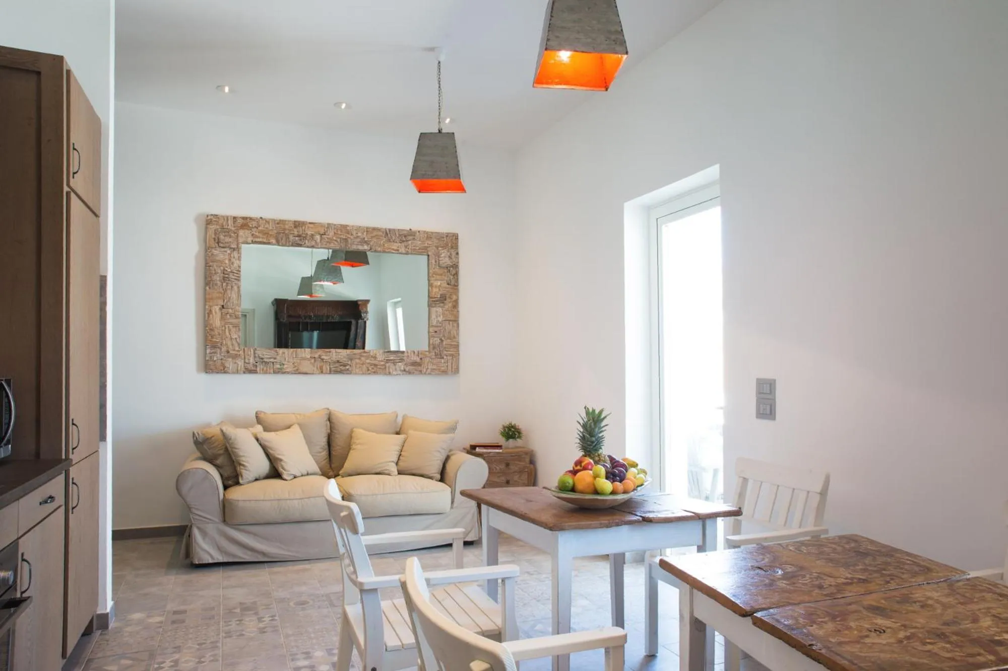 Living room in Bed & Breakfast del Faro