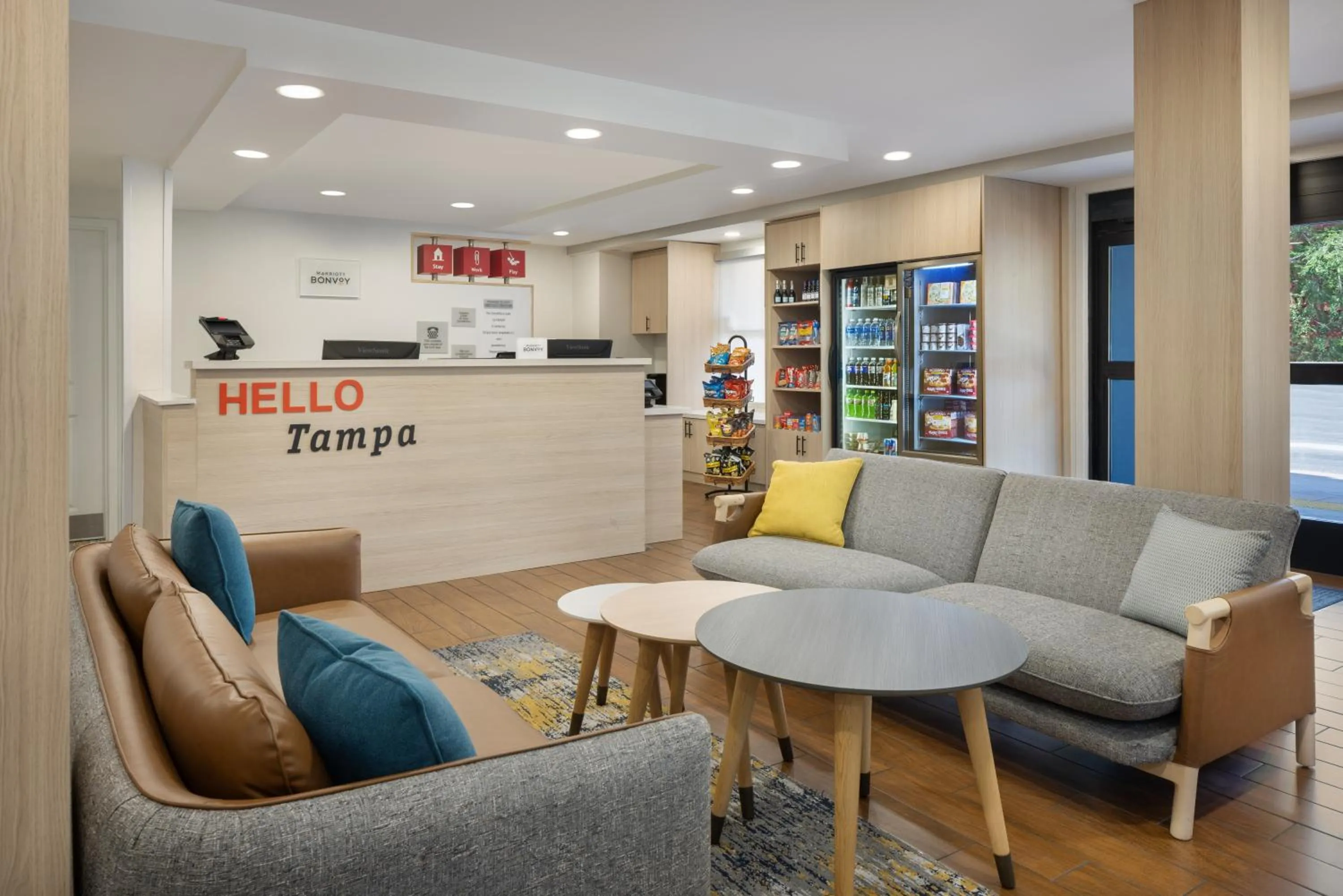 Living room in TownePlace Suites Tampa Westshore/Airport