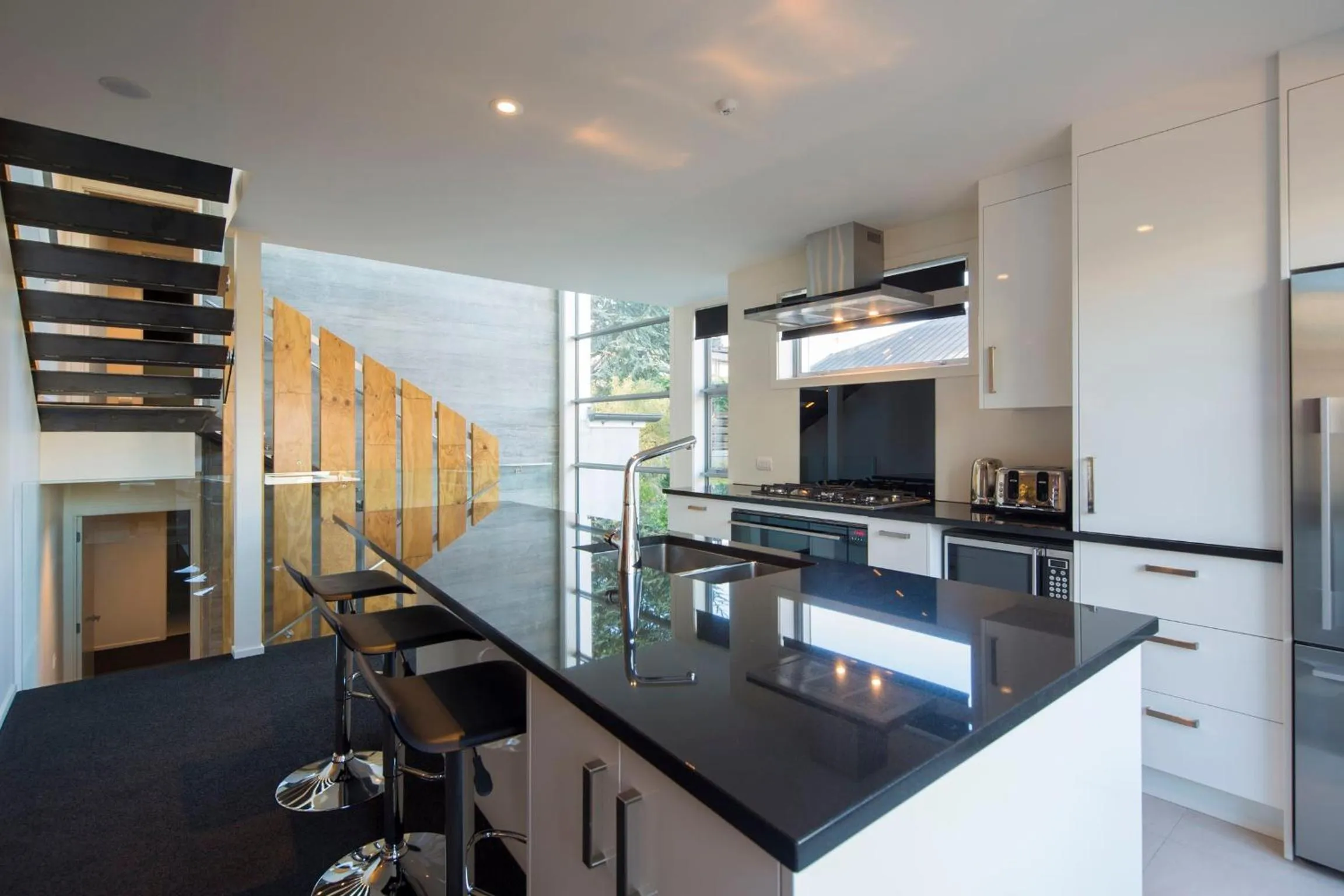Kitchen or kitchenette in Central Queenstown Apartment 15 Melbourne