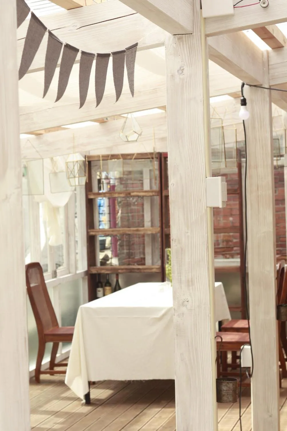 Balcony/Terrace, Bed in Hundred Years Hanok