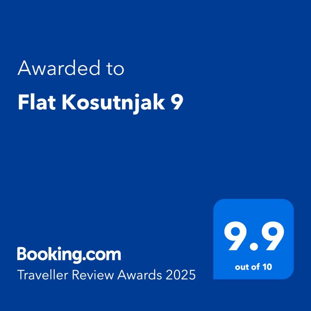 Logo/Certificate/Sign in Flat Kosutnjak 9