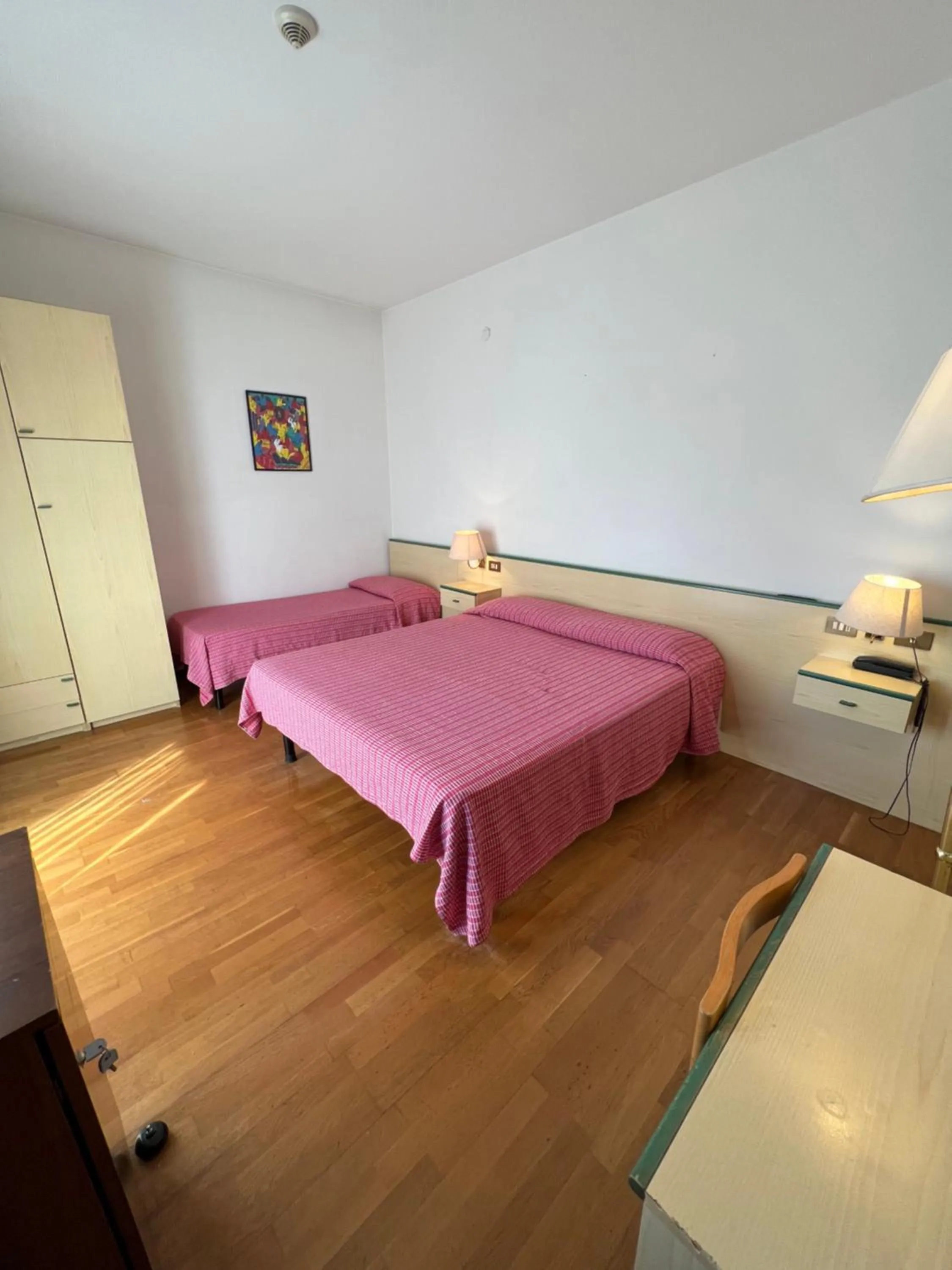 Bed in Hotel San Marco