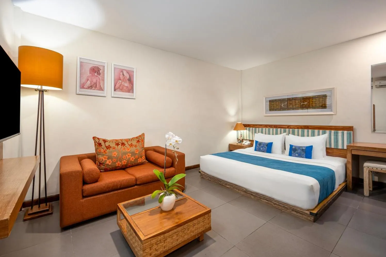 Bedroom, Bed in Pondok Sari Kuta