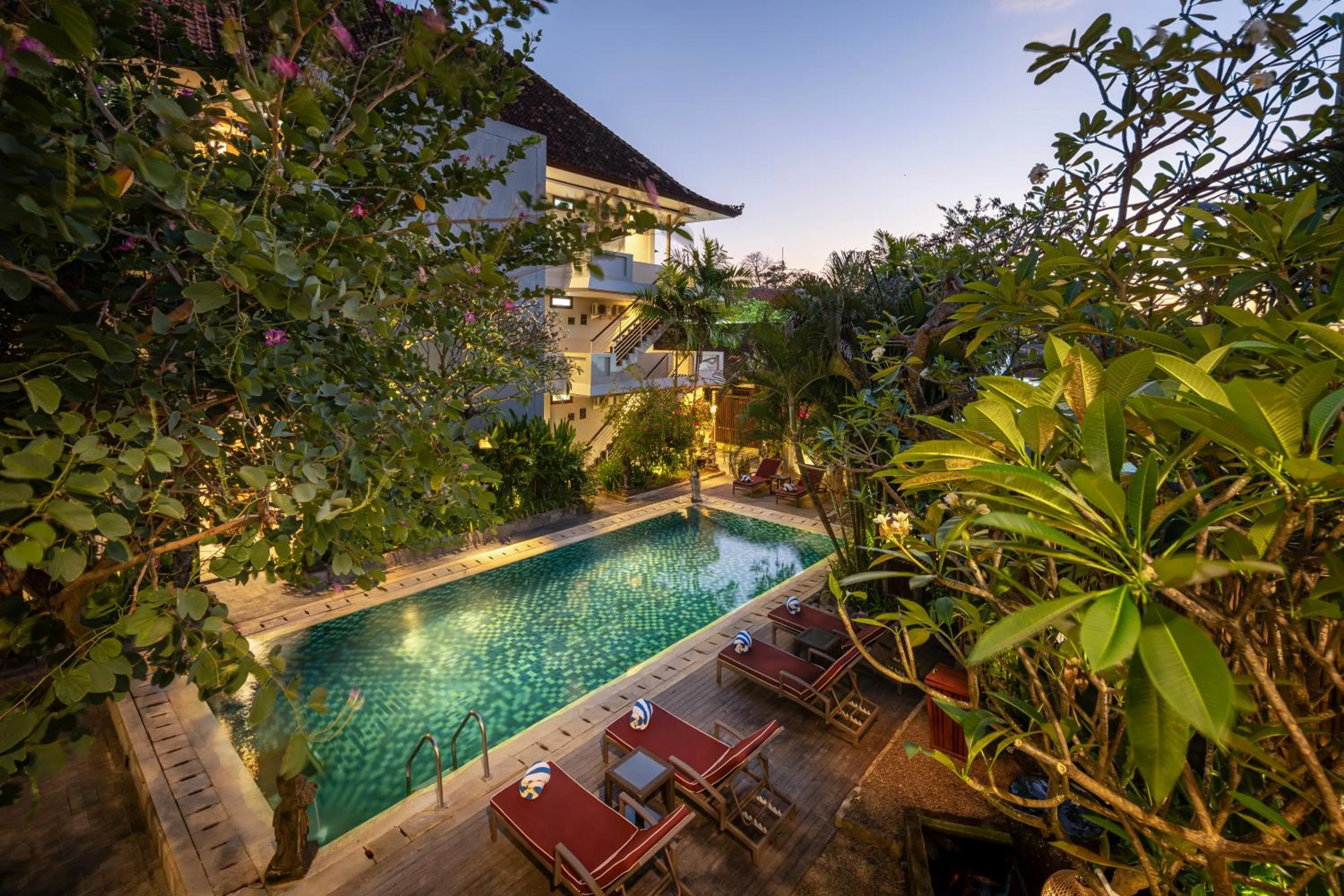 Swimming pool in Pondok Sari Kuta