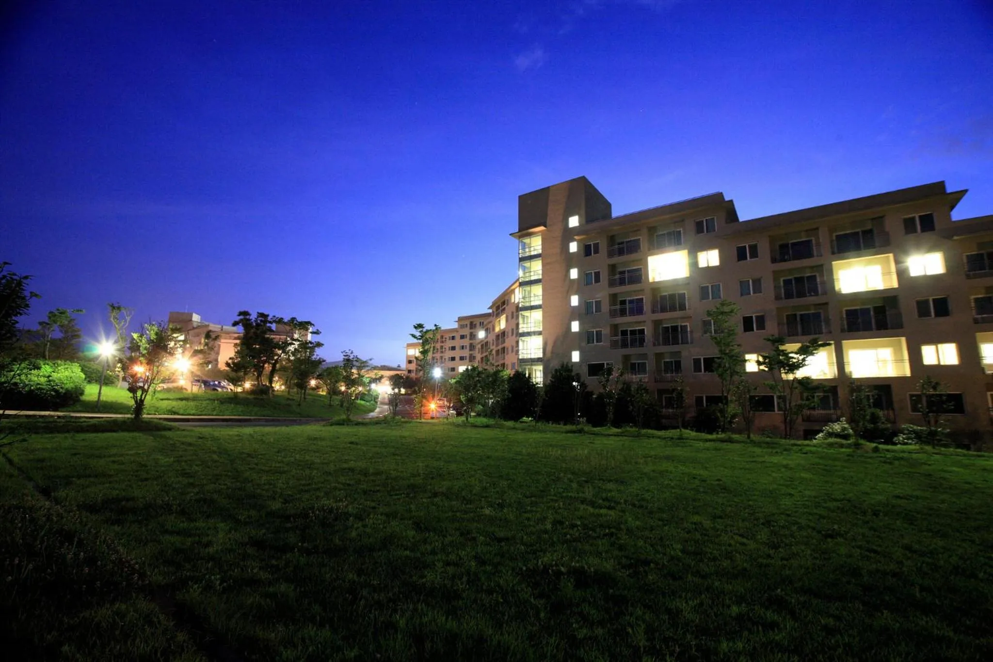 Facade/entrance in Hanwha Resort Jeju
