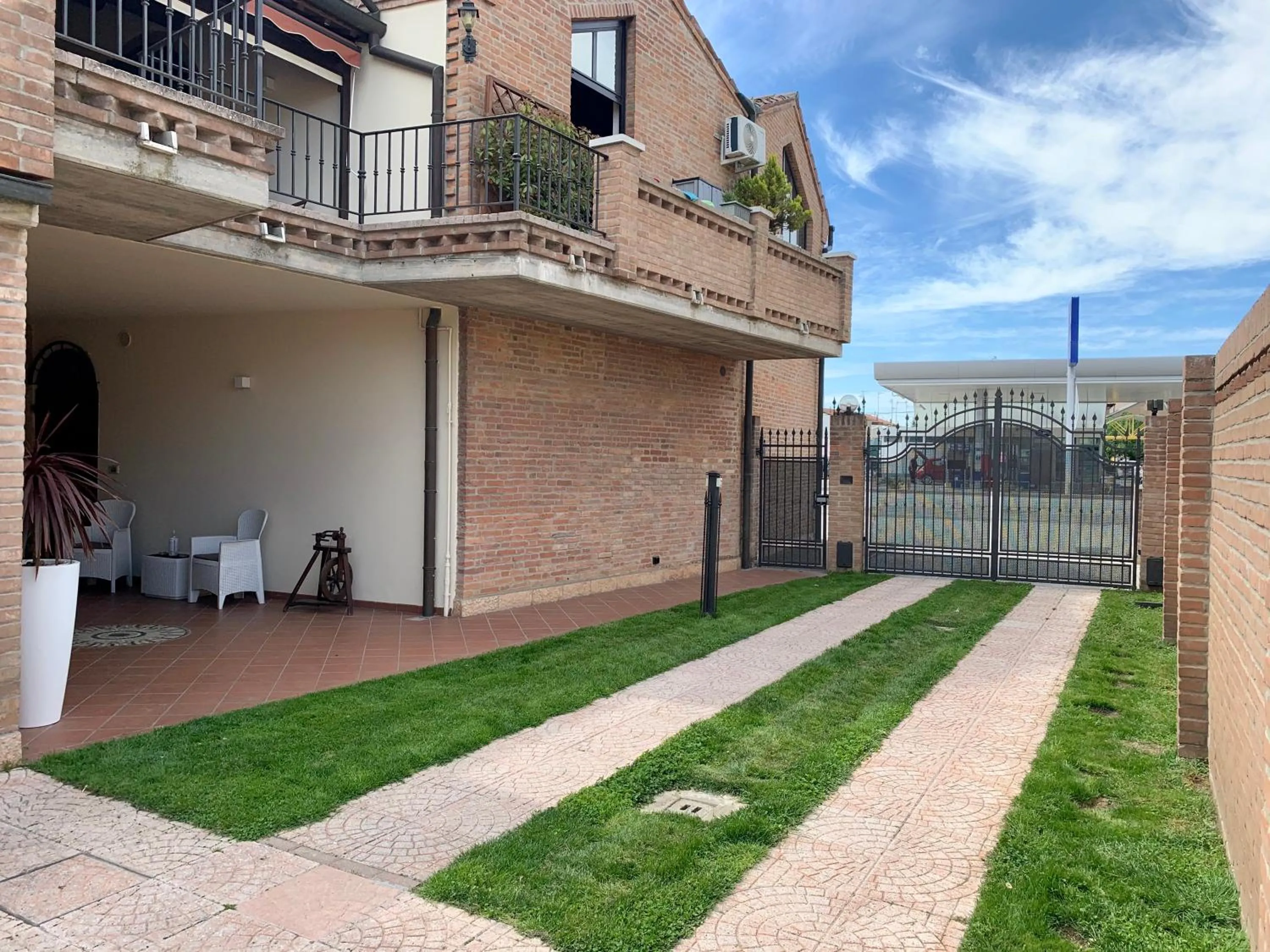 Patio in Villa Estense