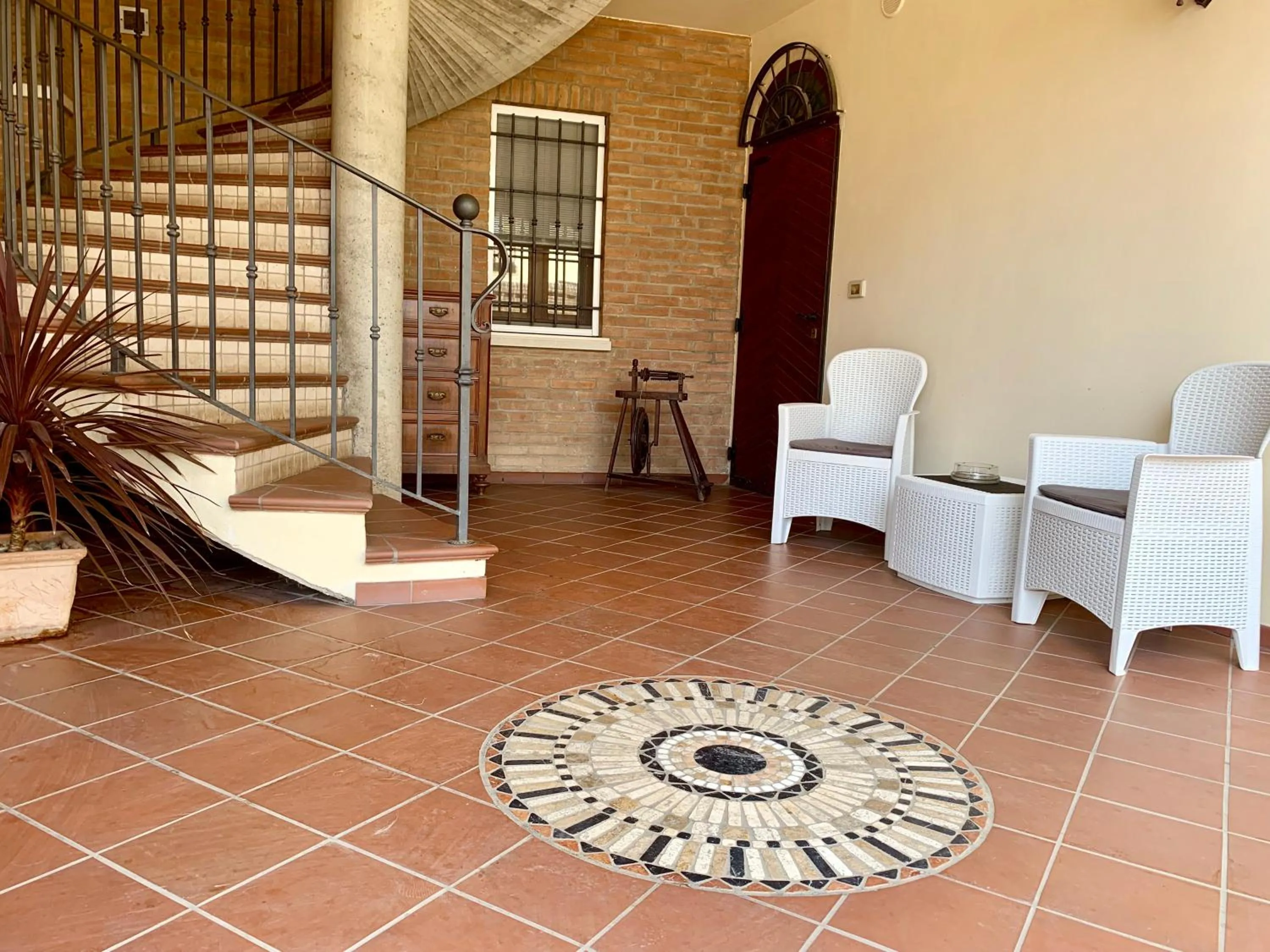 Patio in Villa Estense