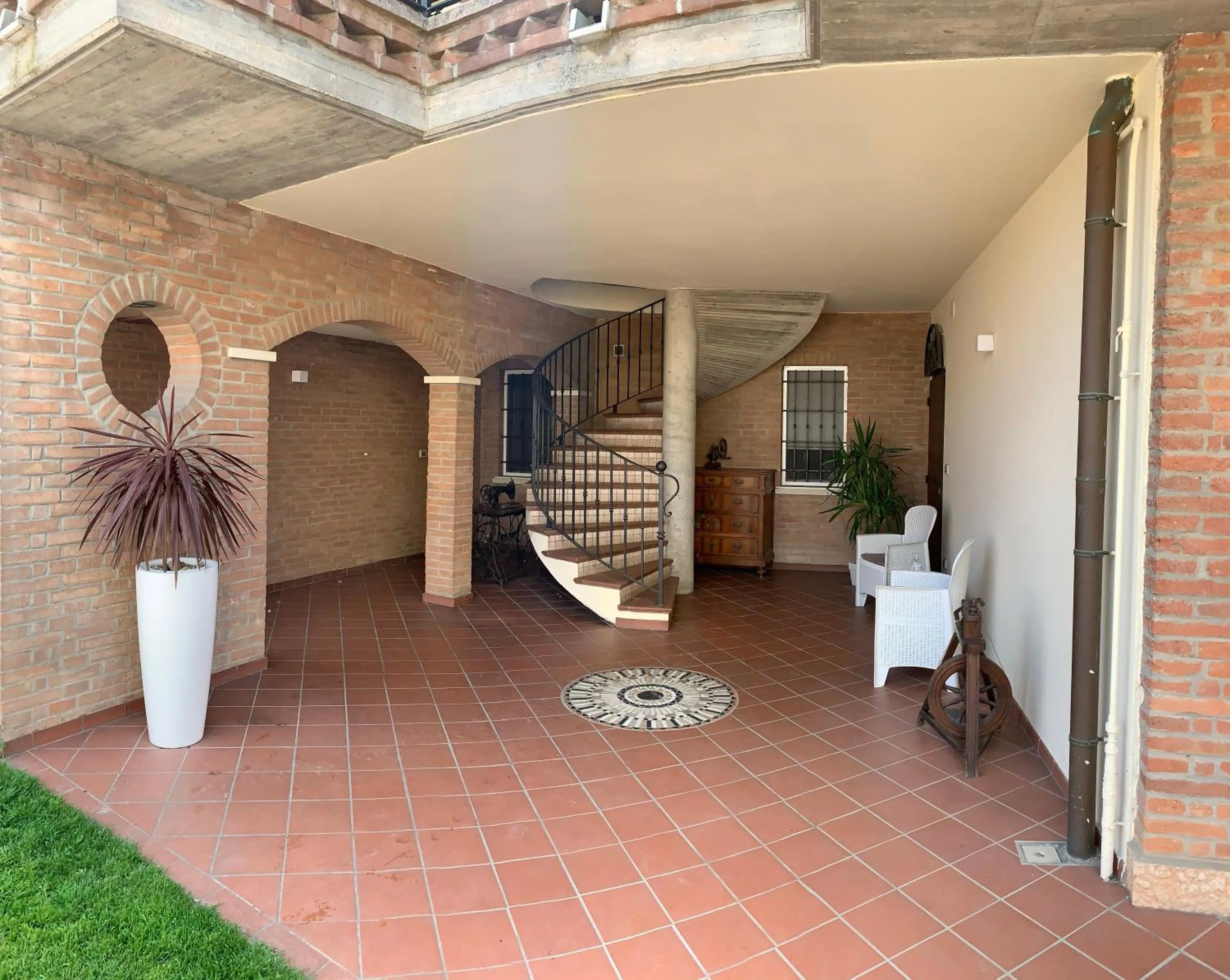 Lobby or reception in Villa Estense