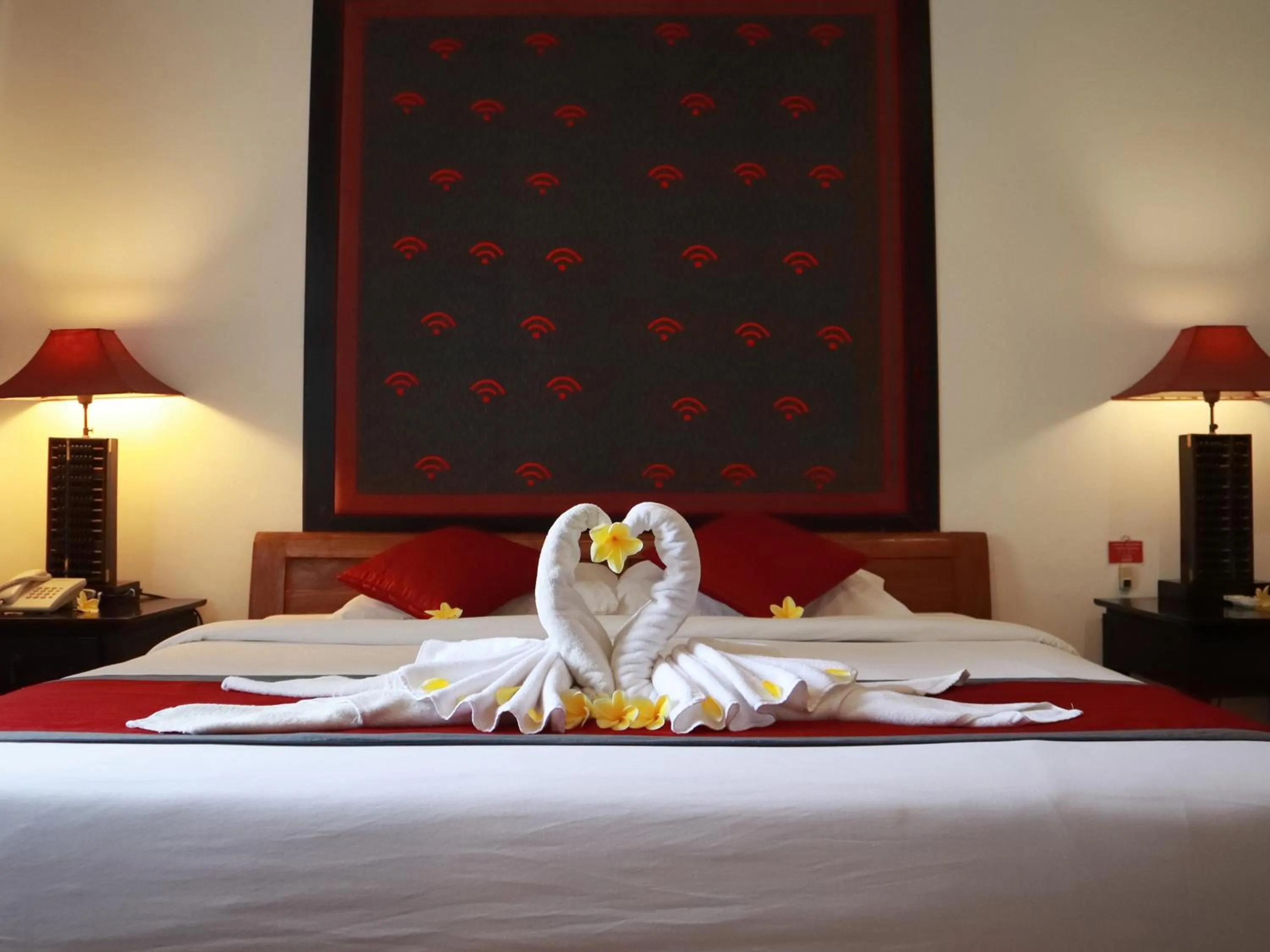 Bed in Bali Masari Villas & Spa Ubud