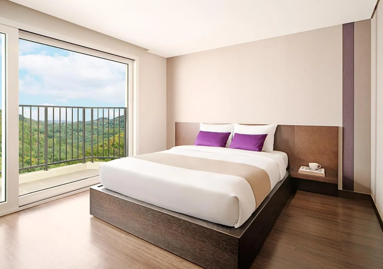 Bed in Hanwha Resort Yongin Besancon