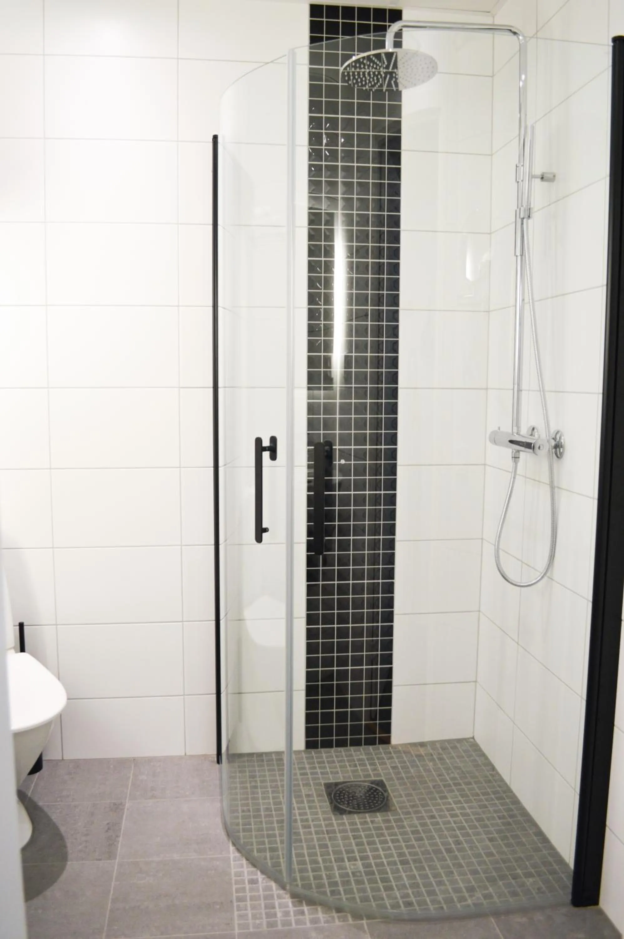 Shower in Hotell Stortorget, Östersund