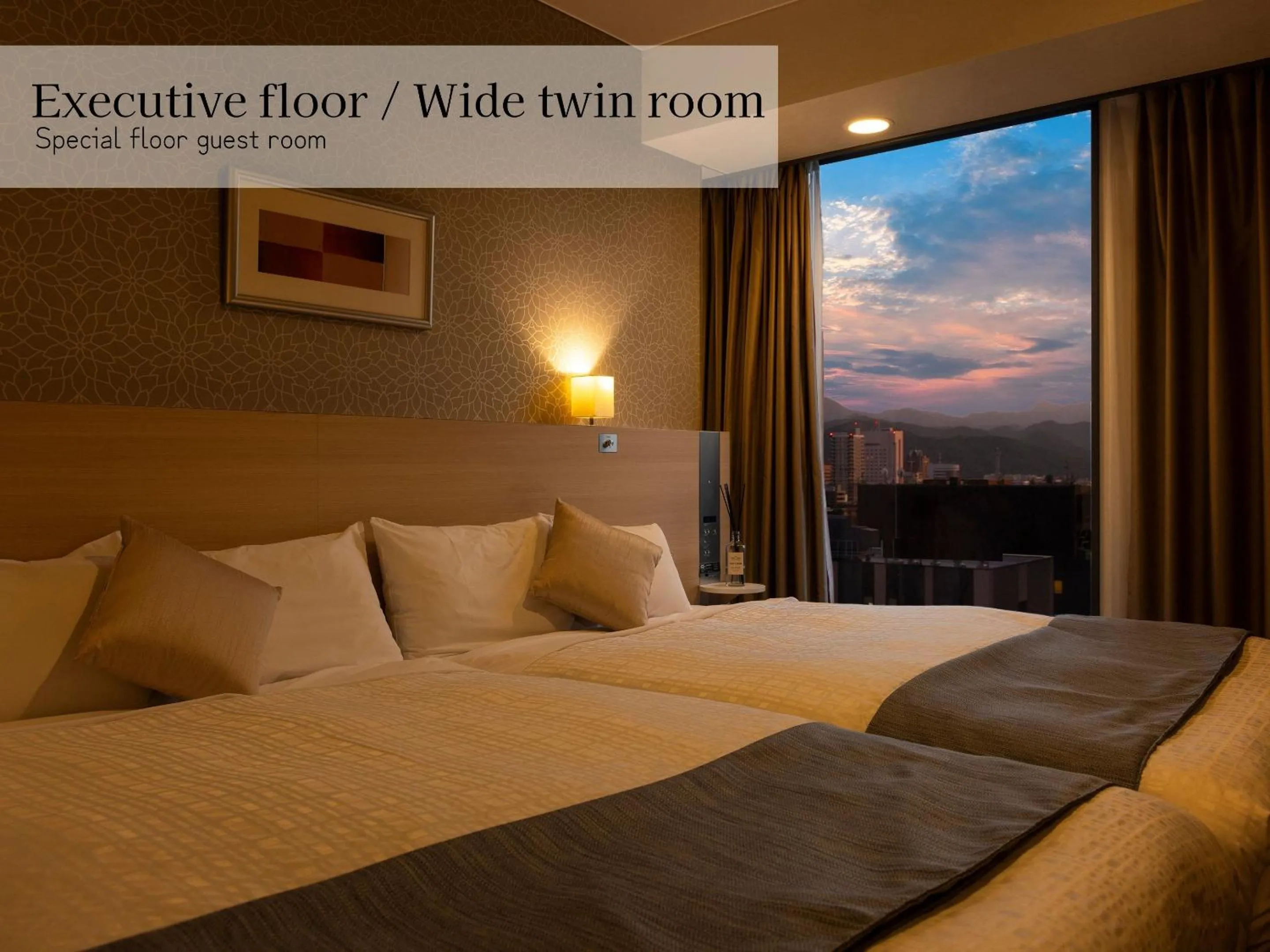 Photo of the whole room, Bed in Hotel Gracery Sapporo