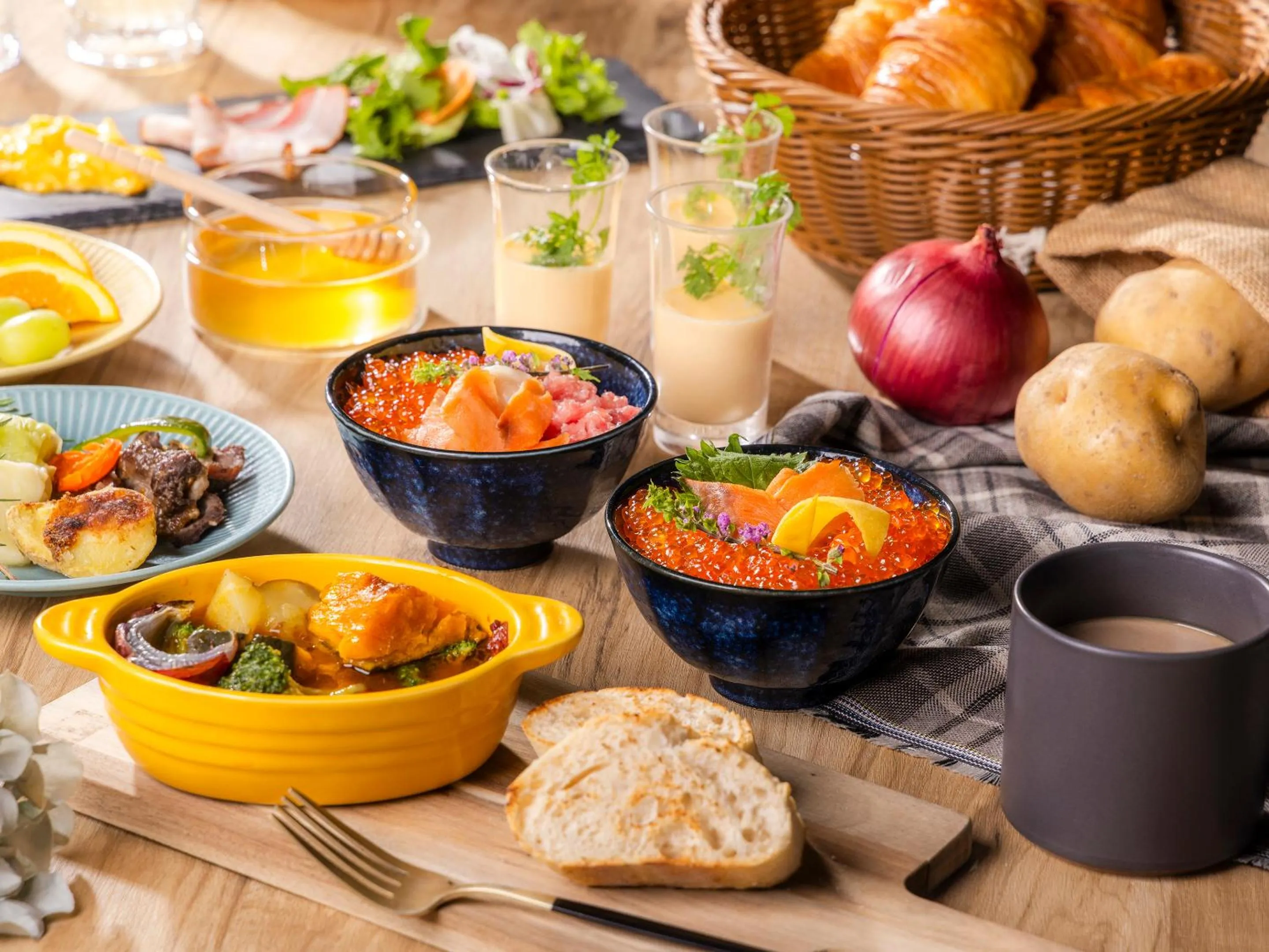 Food close-up in Hotel Gracery Sapporo