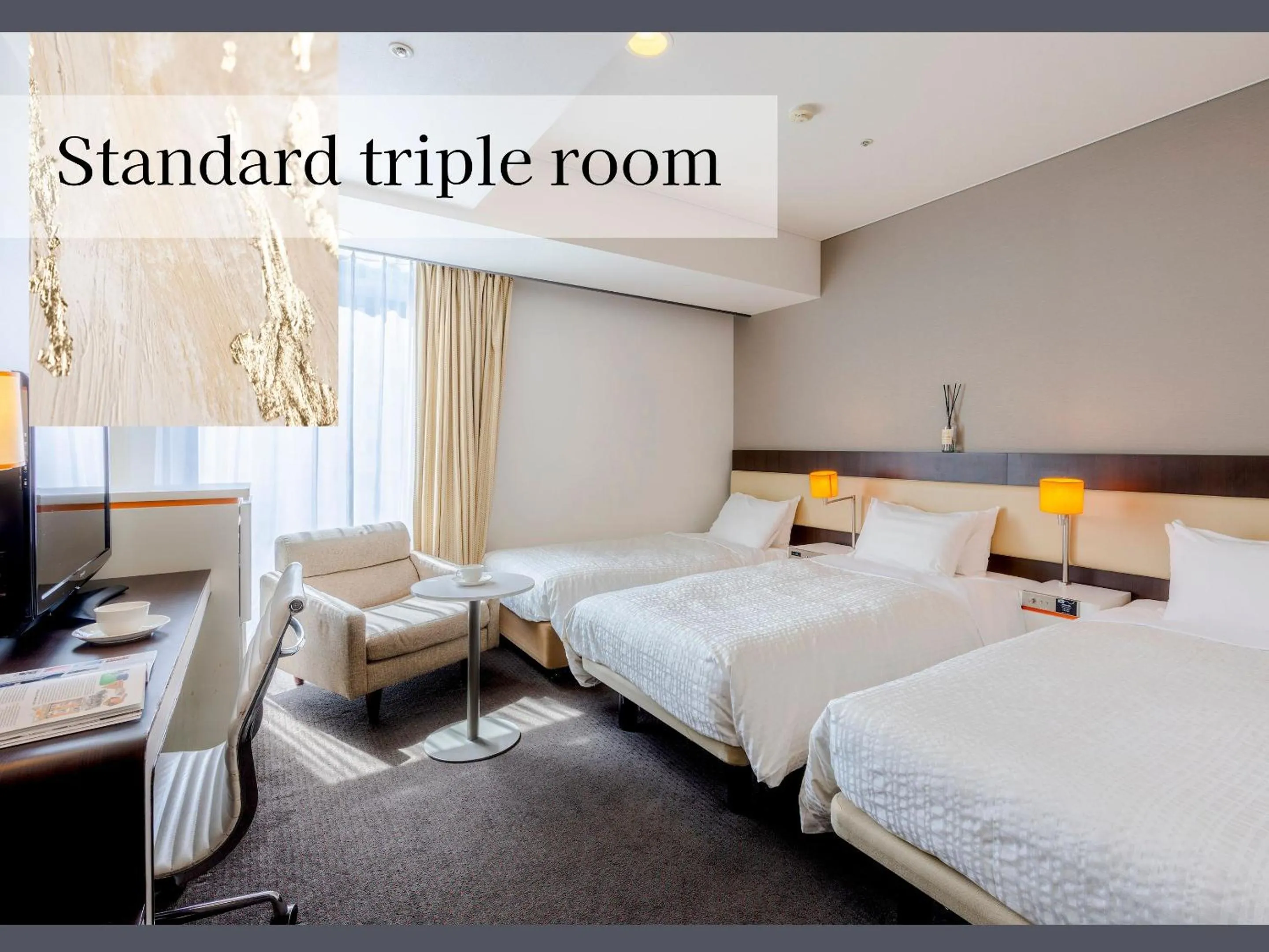 Photo of the whole room, Bed in Hotel Gracery Sapporo