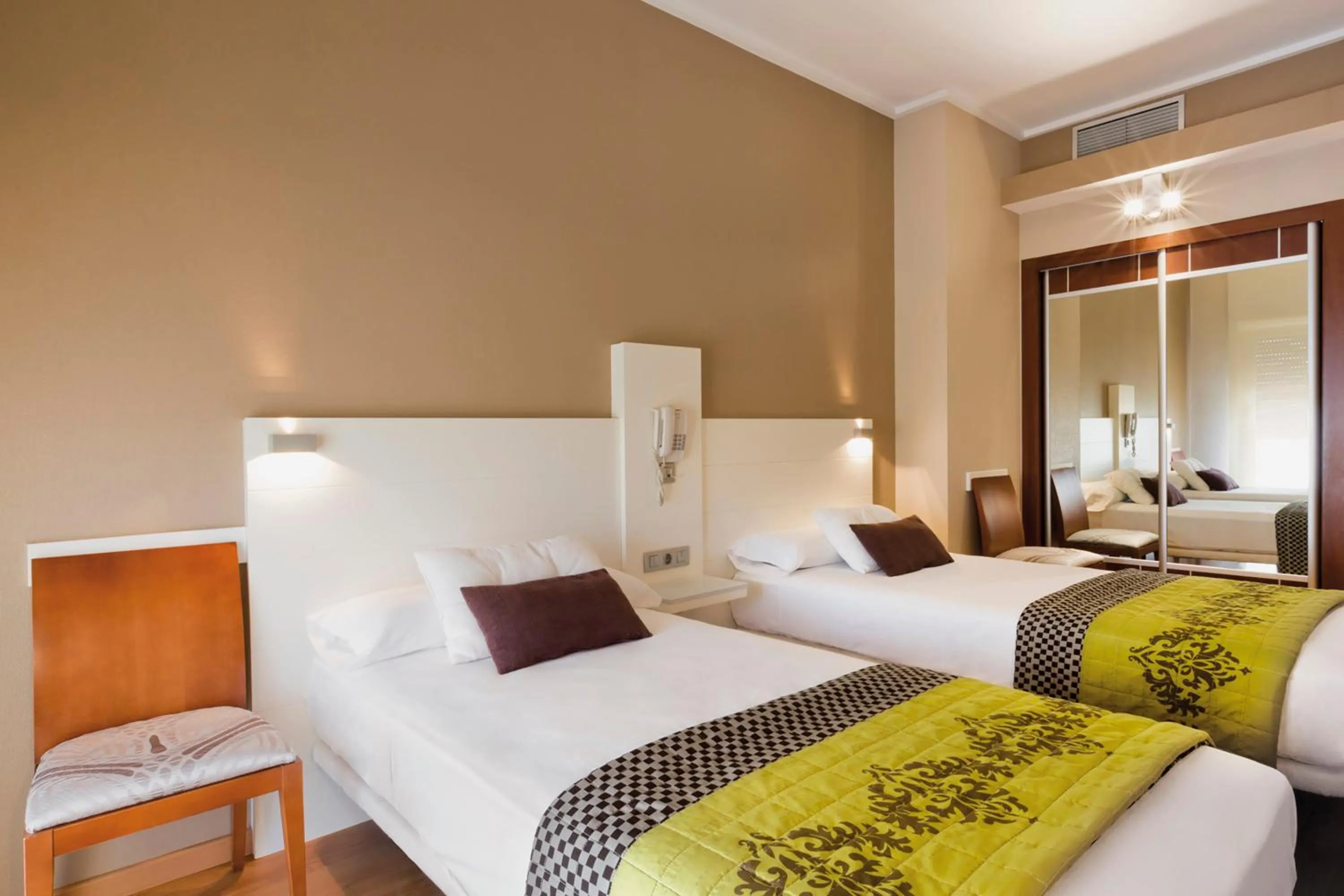 Decorative detail, Bed in Hotel Fuente El Cura