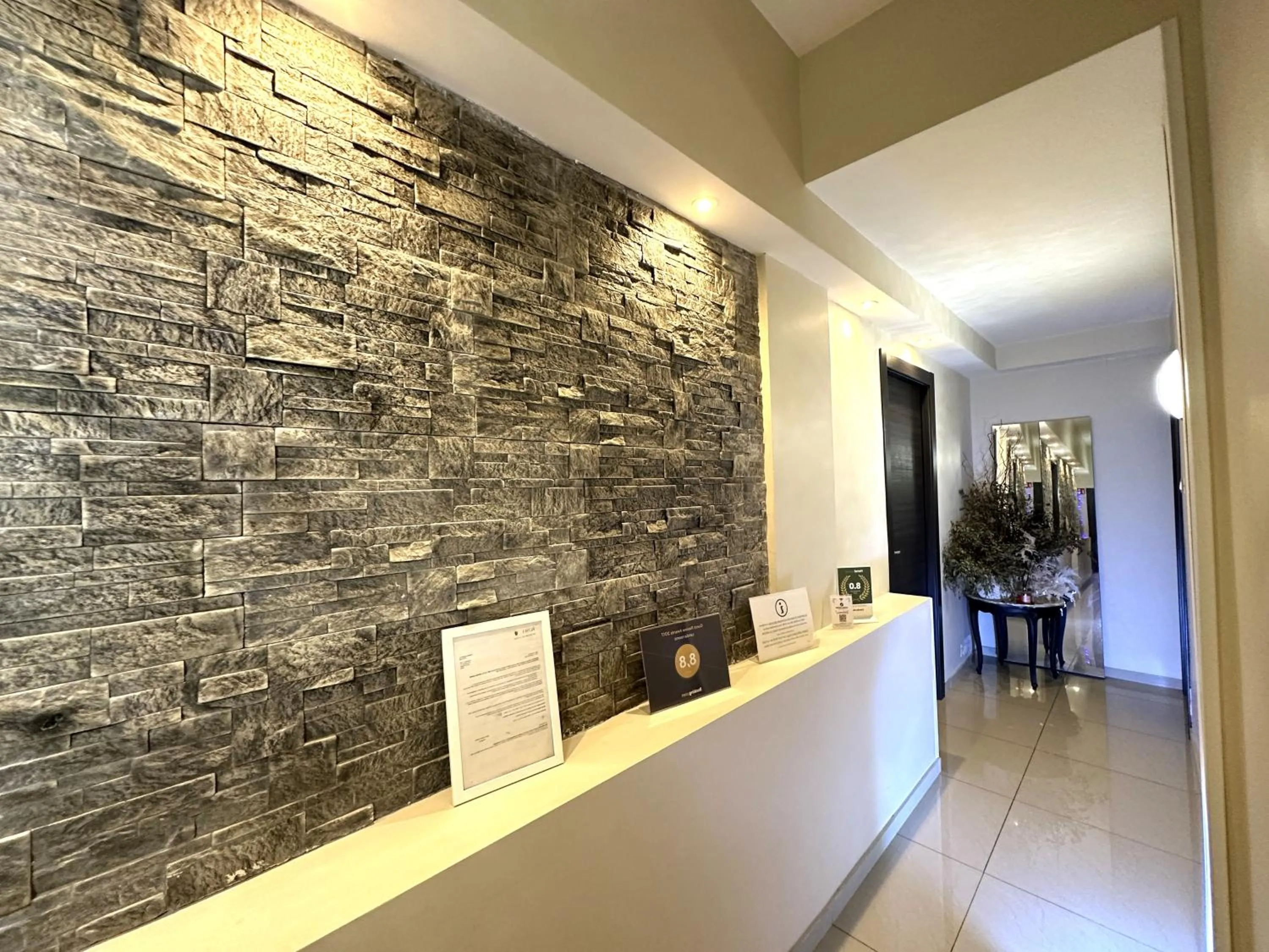 Seating area in Candia Rooms