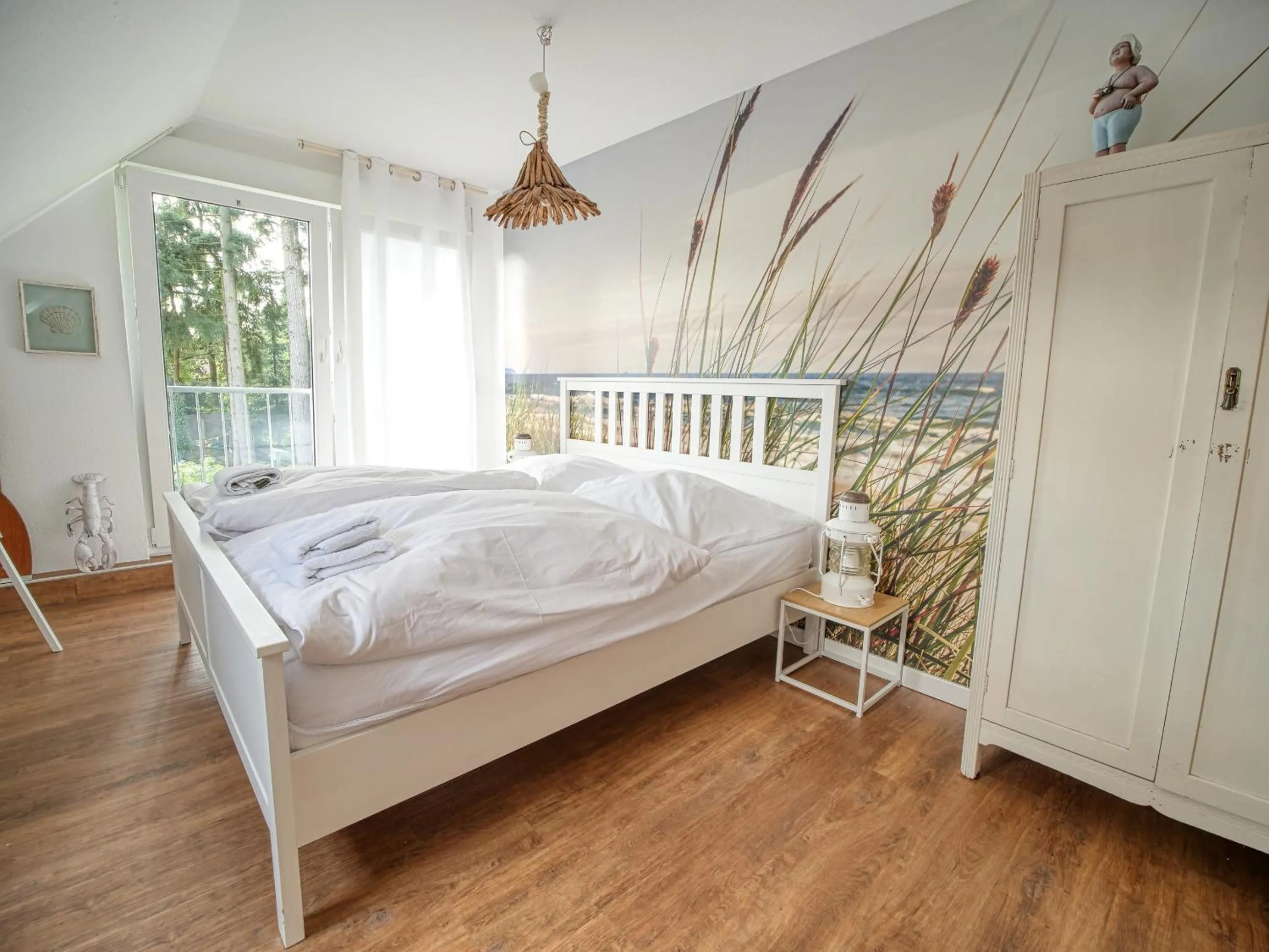 Bed in Three B's Bed and Breakfast