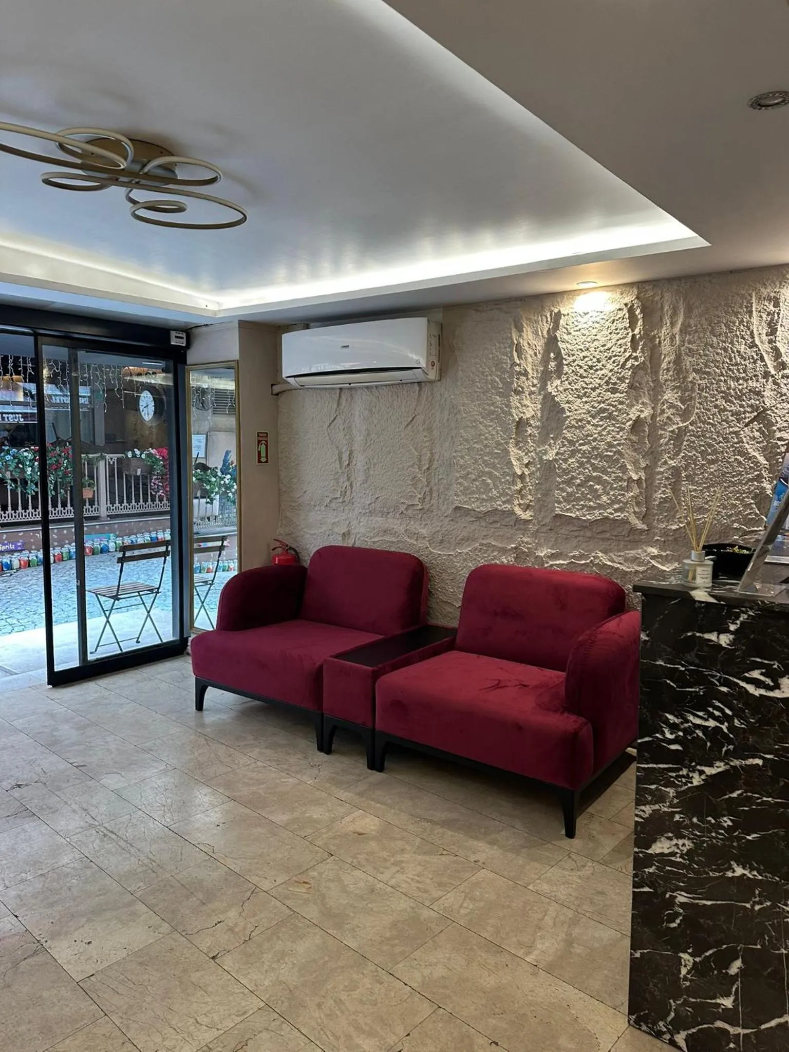 Lobby or reception in Flower Palace Hotel