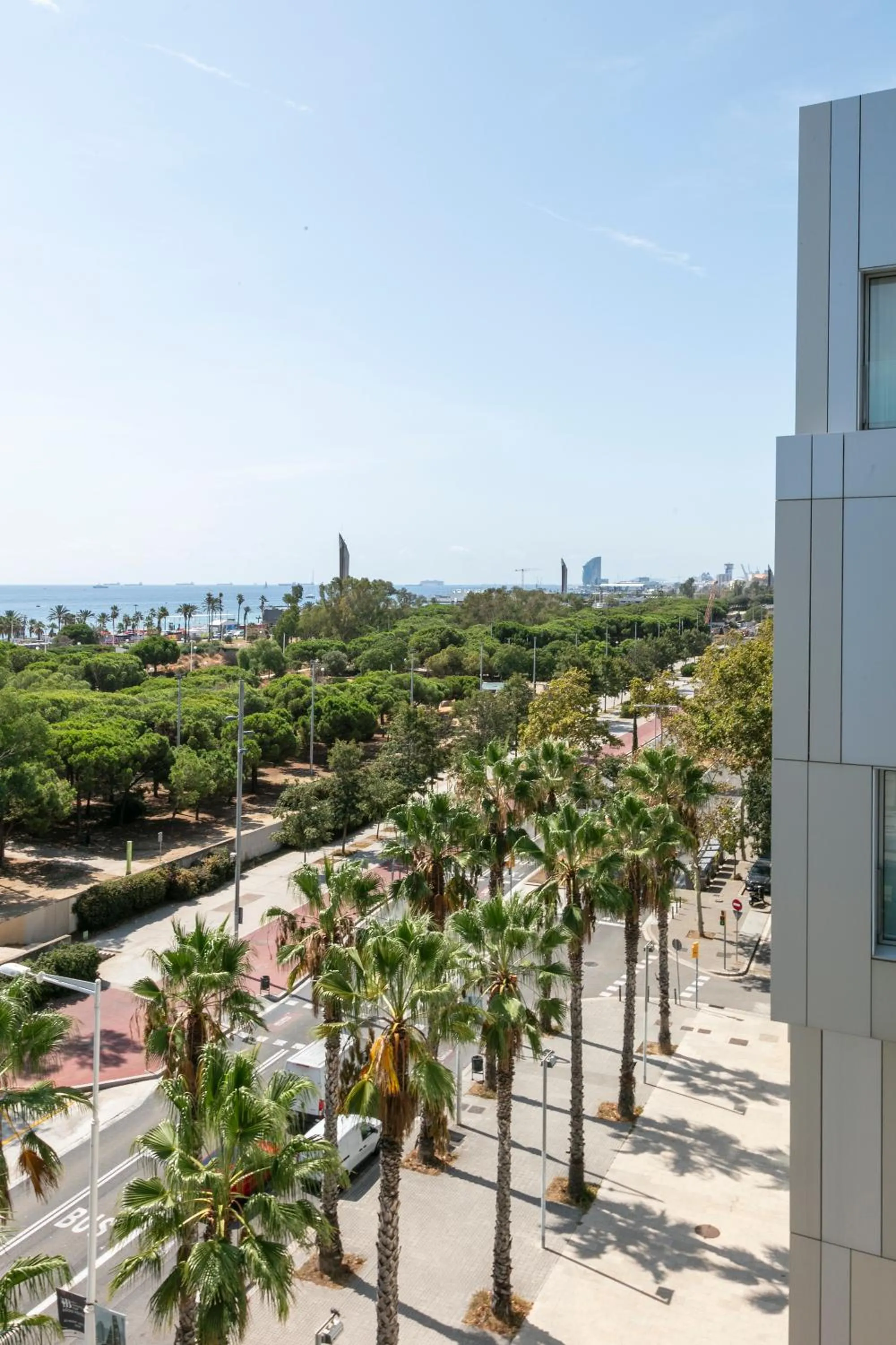 Sea view in Lugaris Beach Apartments